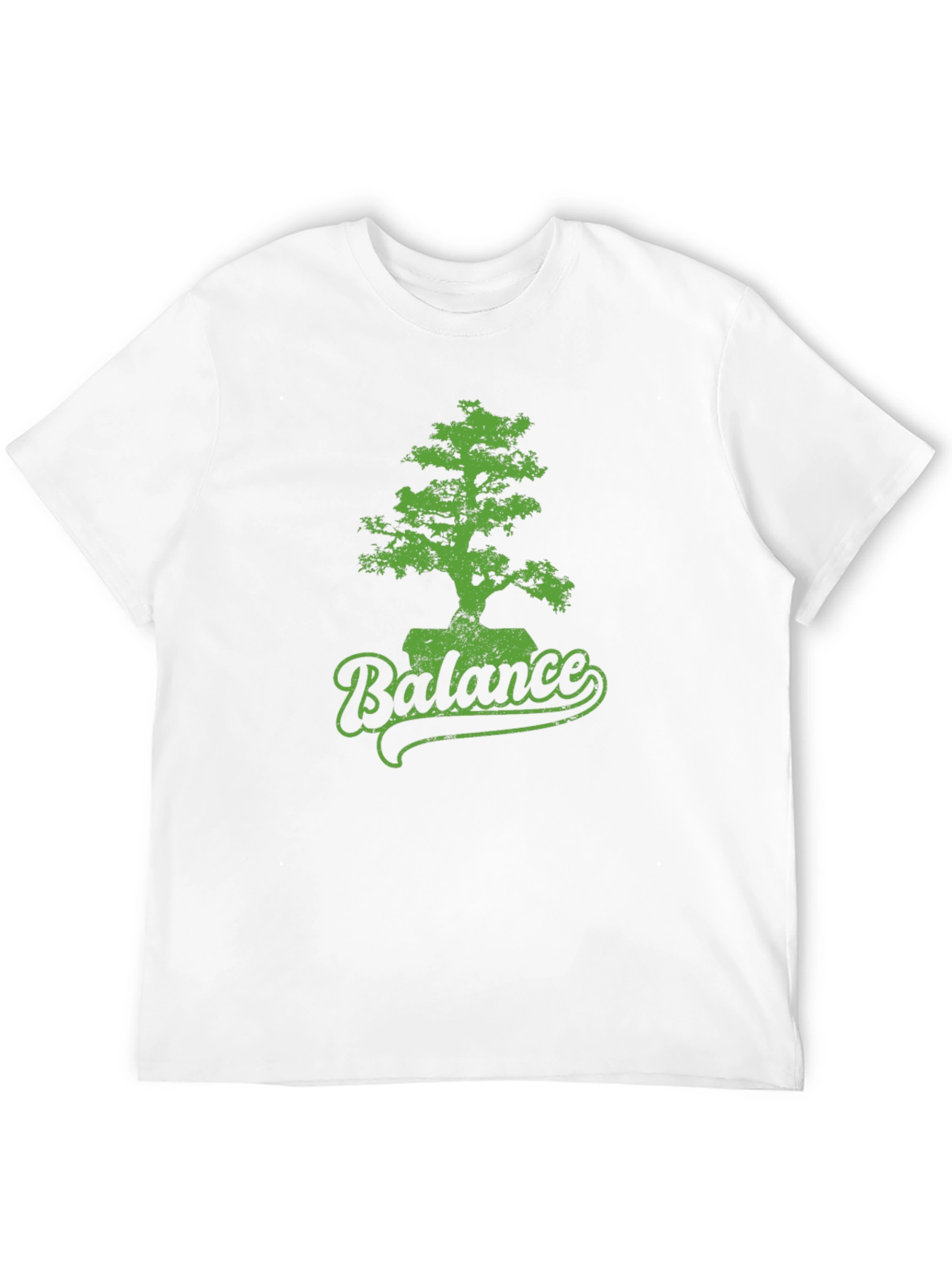 Black Balance Bonsai Tree Graphic Tee - Black view 12