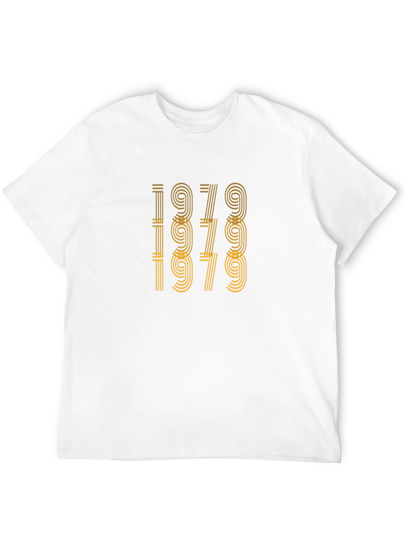 Black Vintage 1979 Graphic Tee - Retro Birthday T-Shirt view 12