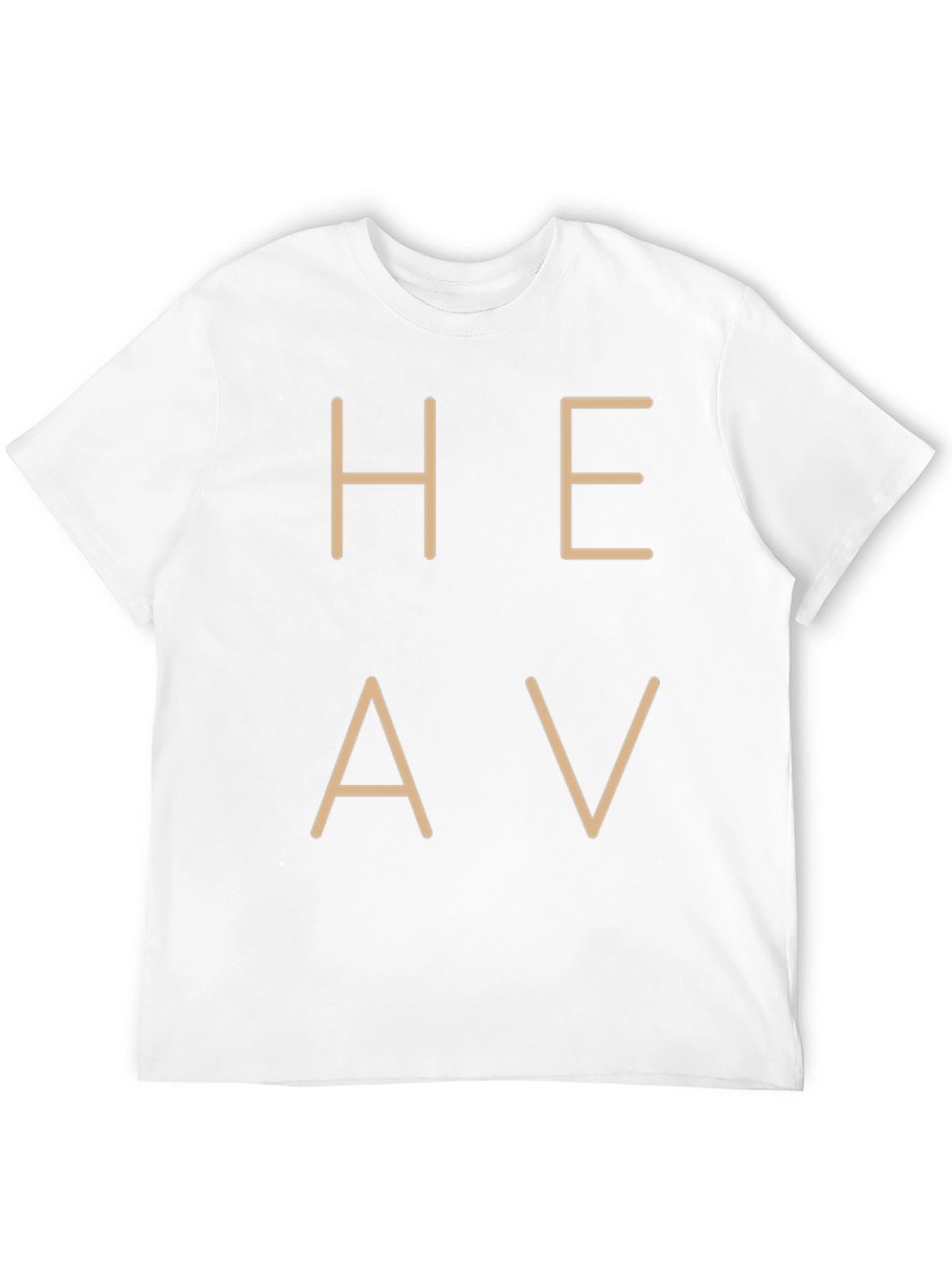 Black Modern Graphic Tee - HEAV Design view 12