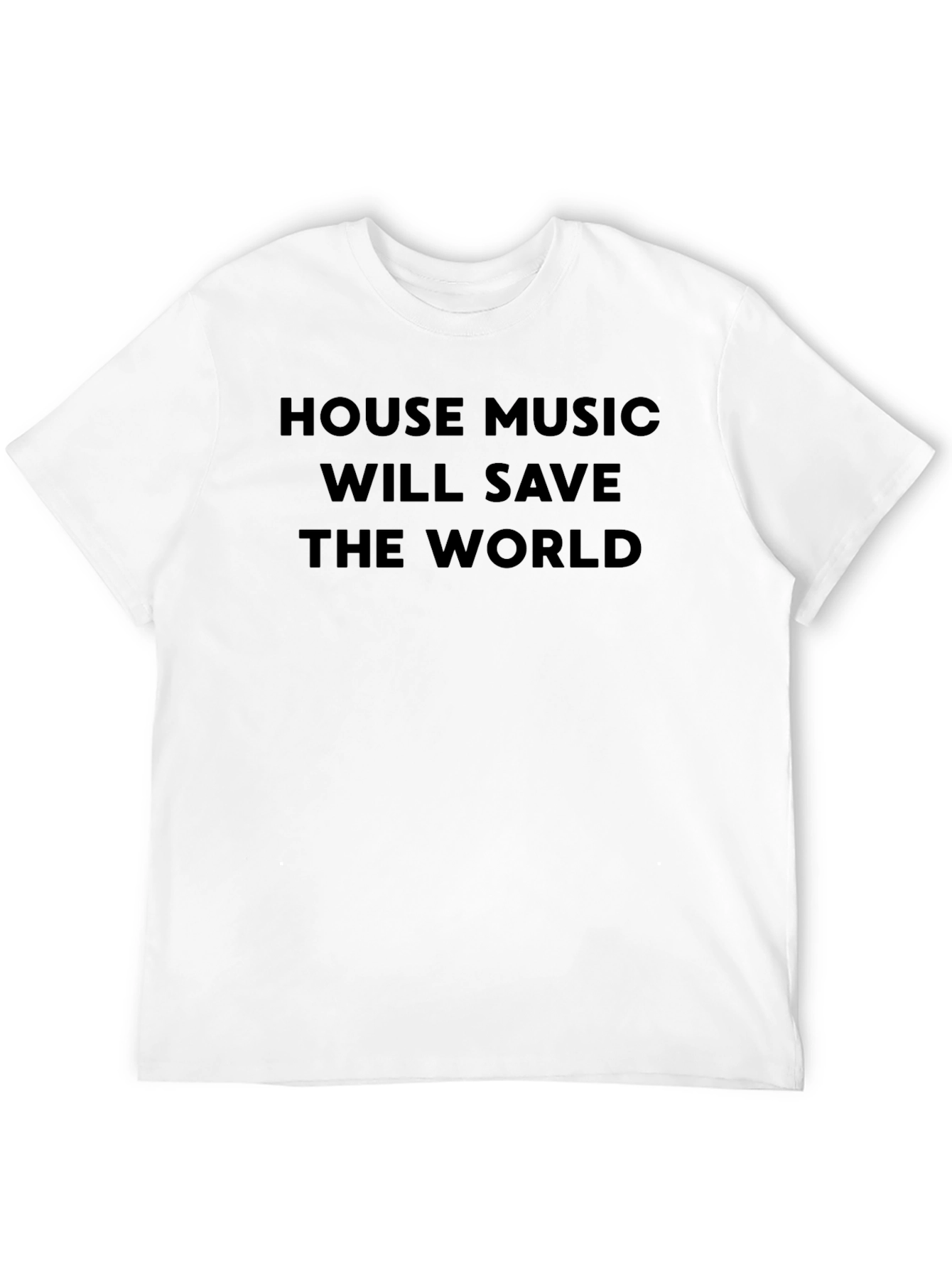 Black House Music Will Save the World T-Shirt view 12