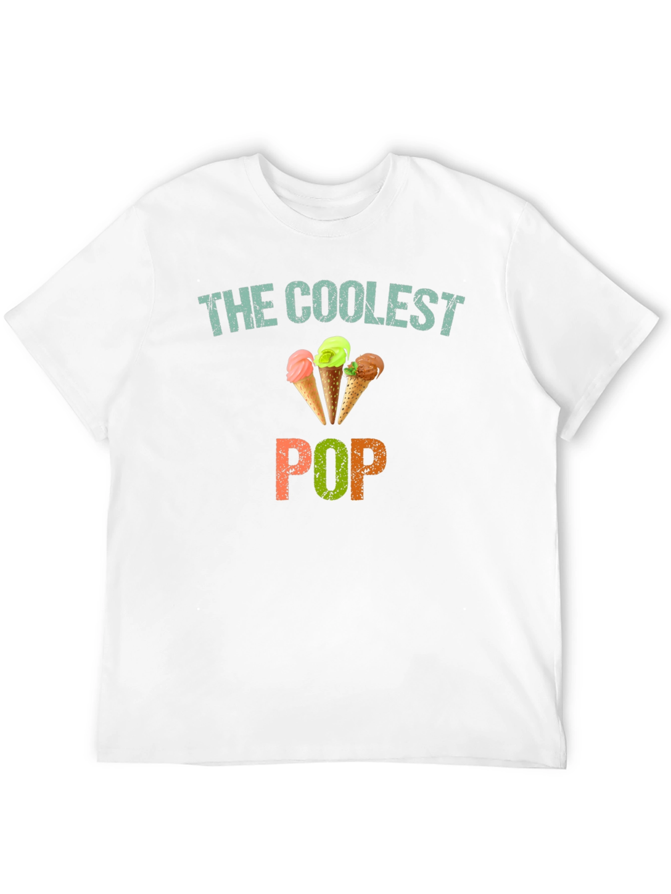Black Coolest Pop Ice Cream T-Shirt - Fun Summer Tee view 12