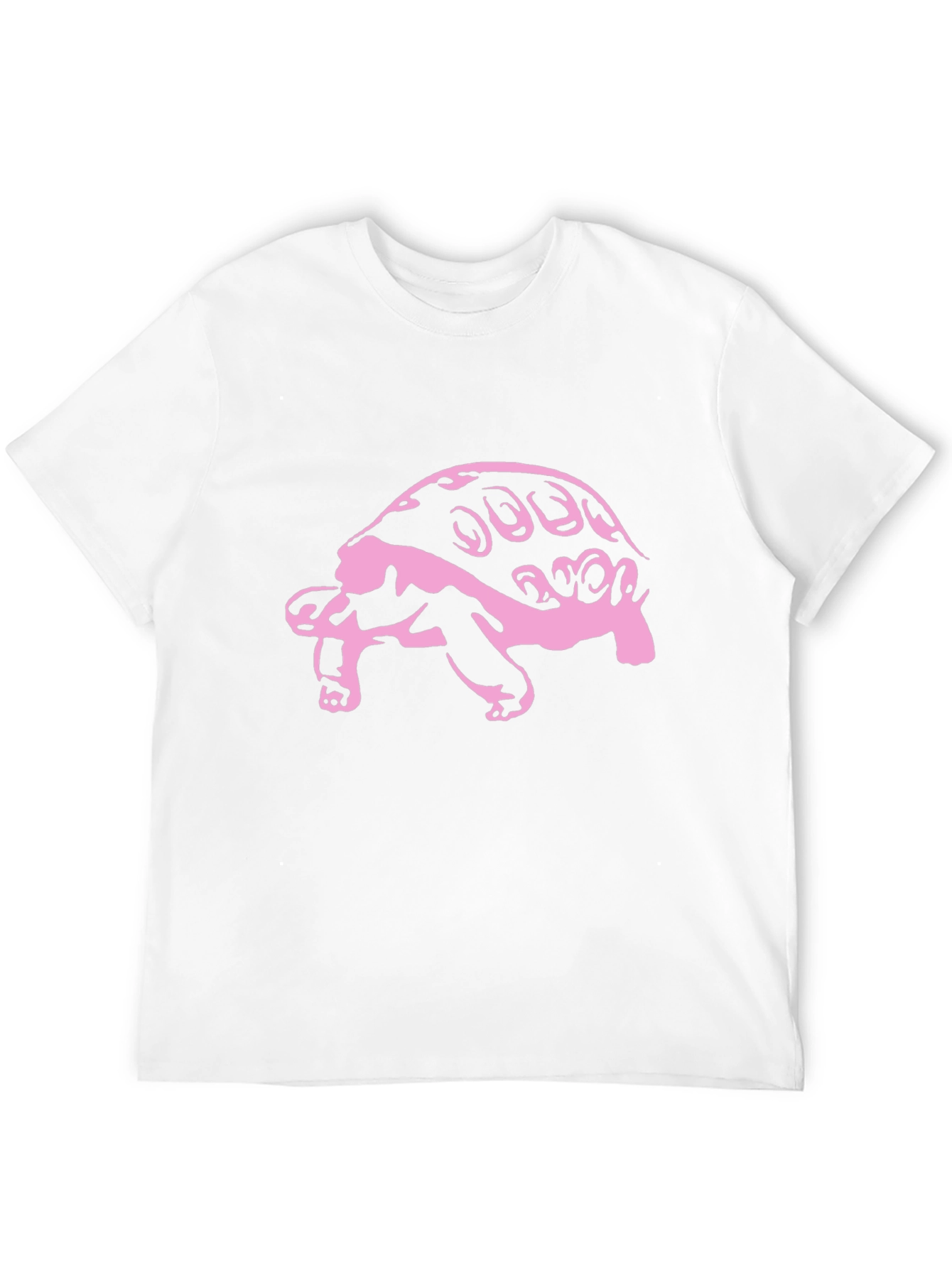 Black Pink Turtle Graphic Black Tee view 12