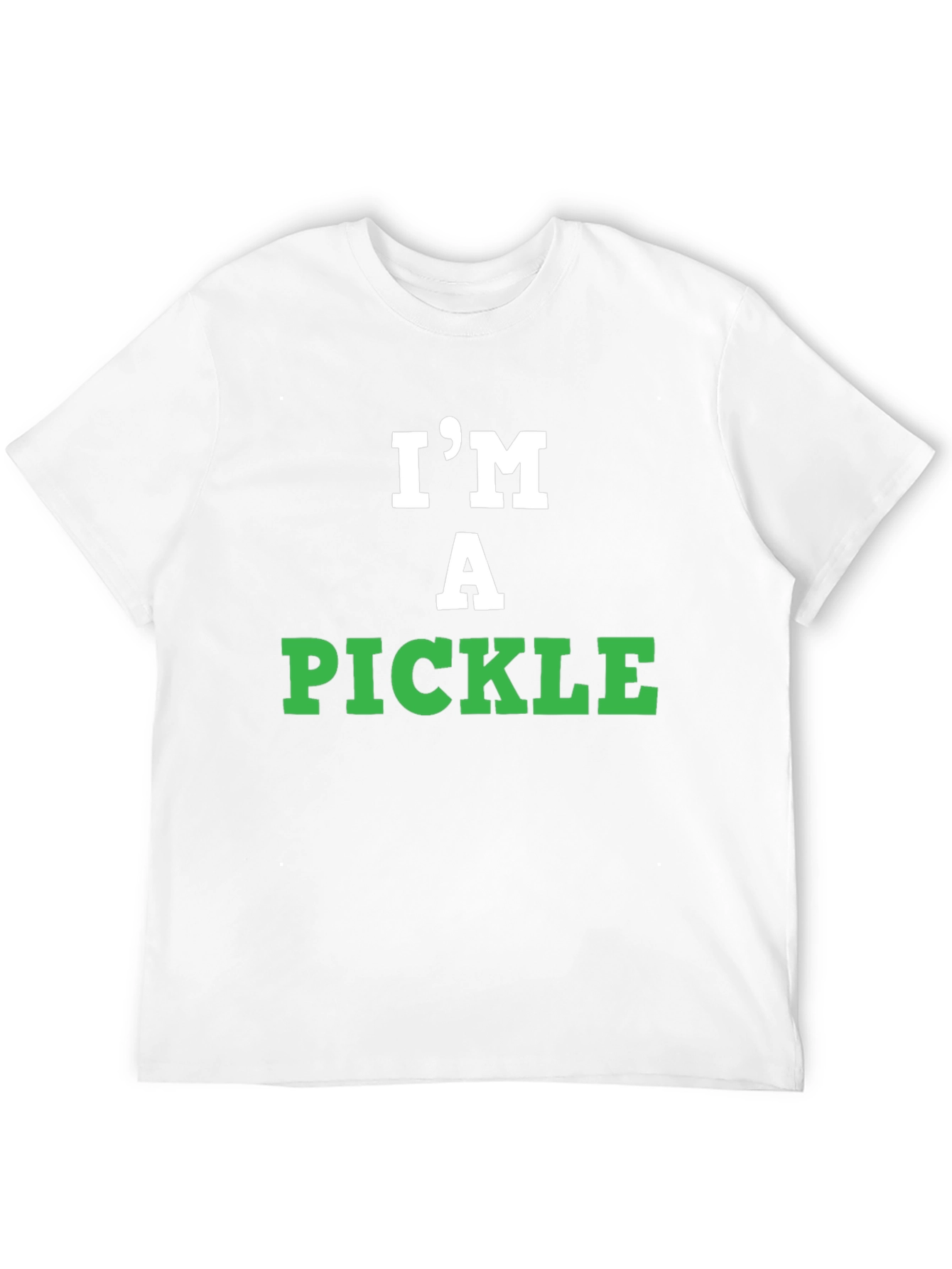 Black I'm A Pickle T-Shirt - Funny Graphic Tee view 12