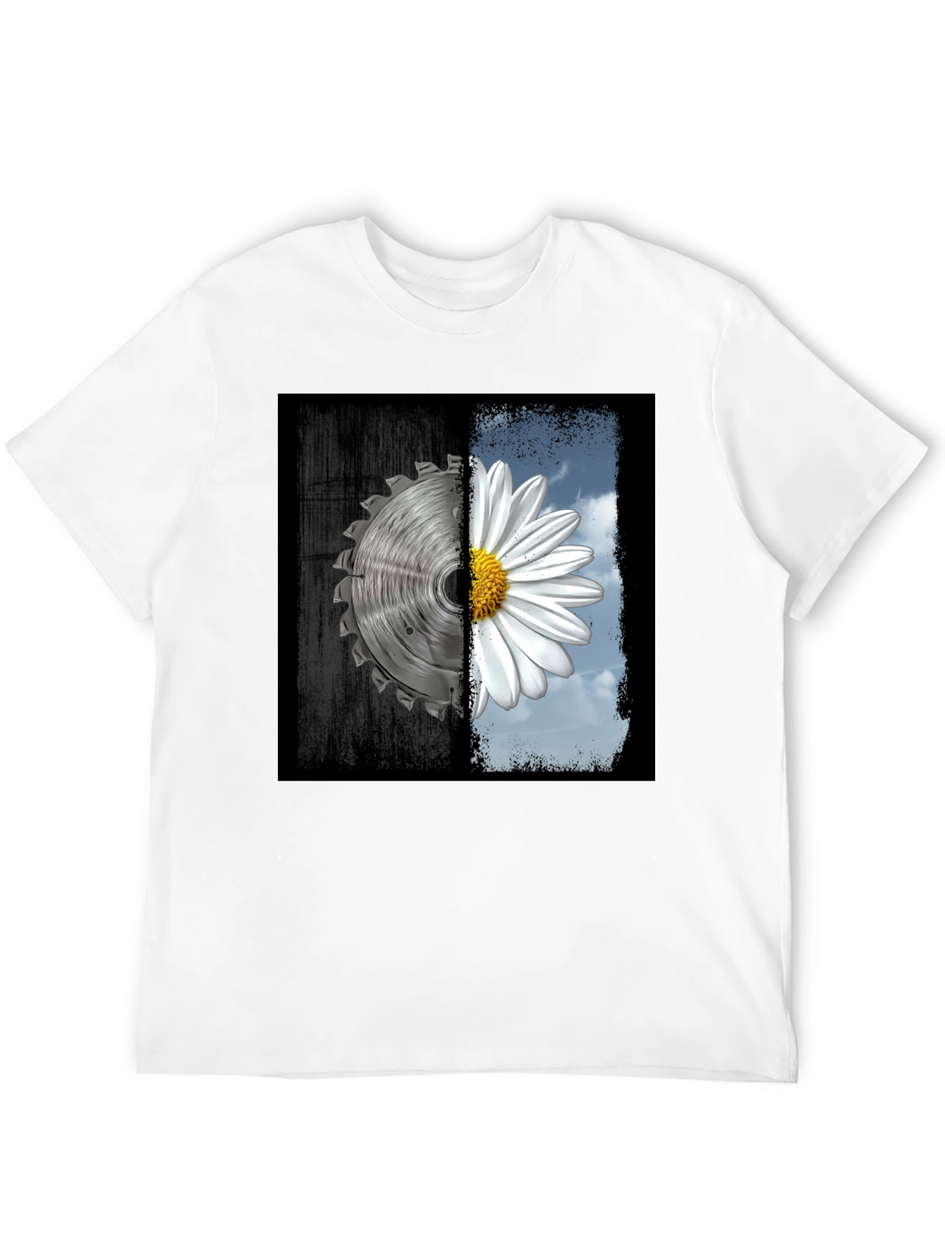 Black Nature vs. Industry T-Shirt view 12