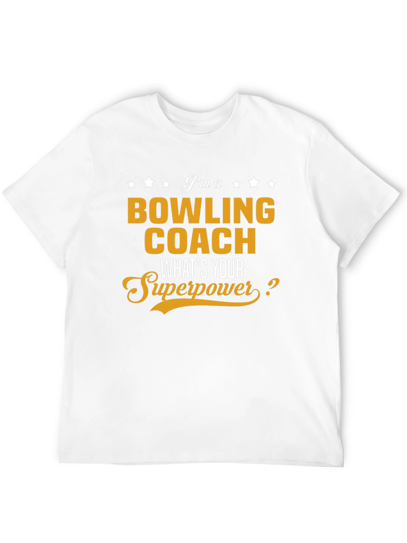 Black Bowling Coach Superpower Tee - Gift for Bowling Enthusiast view 12