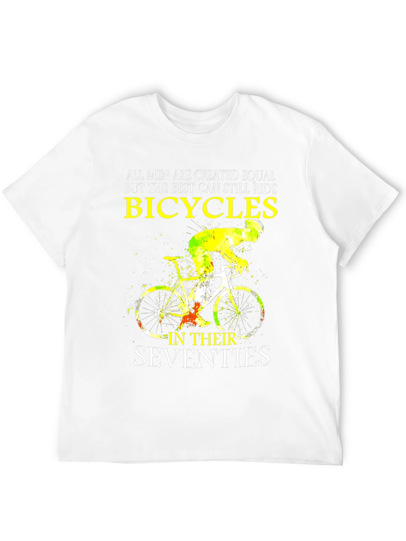 Black Bicycles in Seventies T-Shirt - Cycling Enthusiast Tee view 12