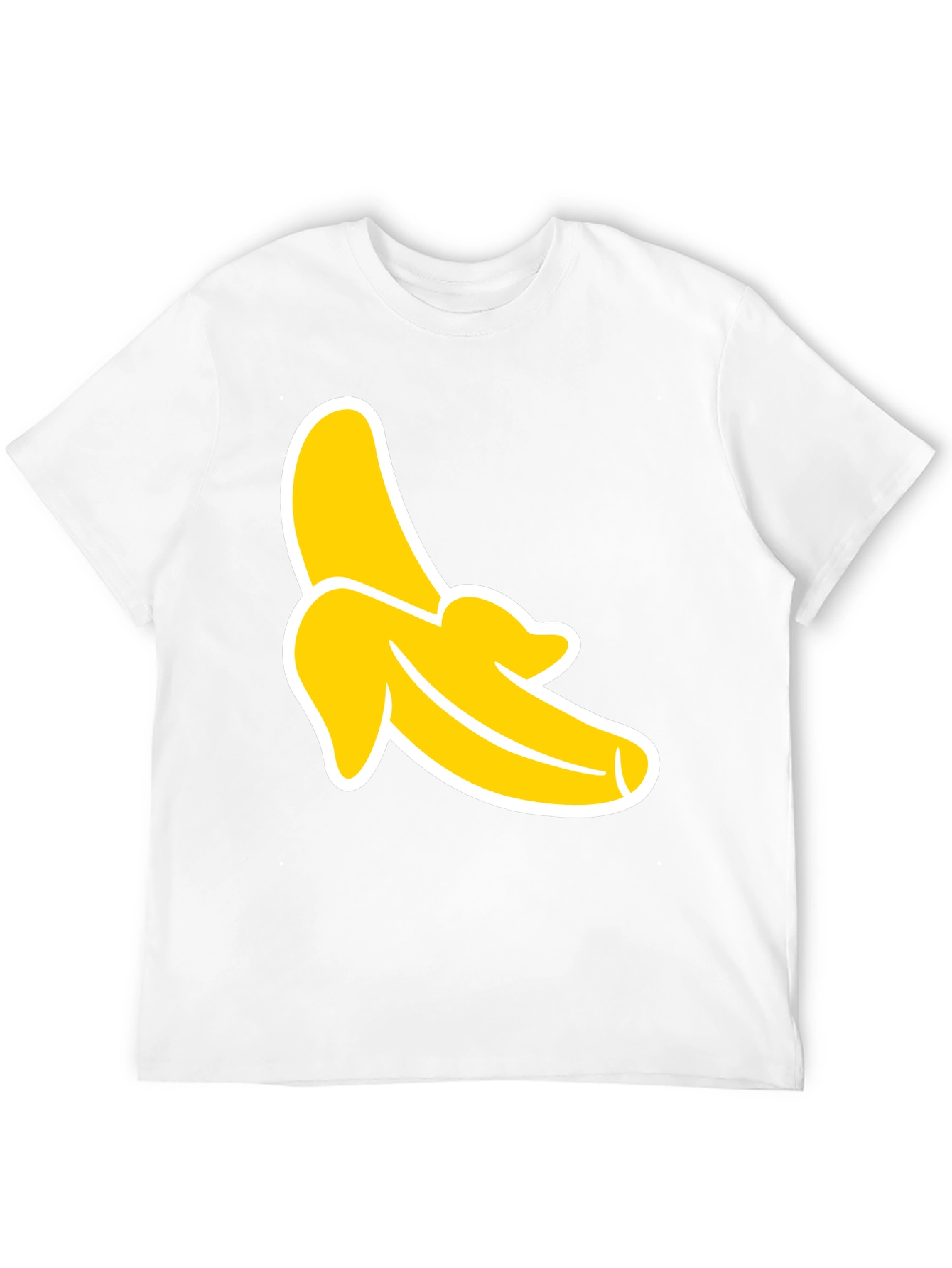 Black Banana Graphic Tee - Black Cotton T-Shirt view 12
