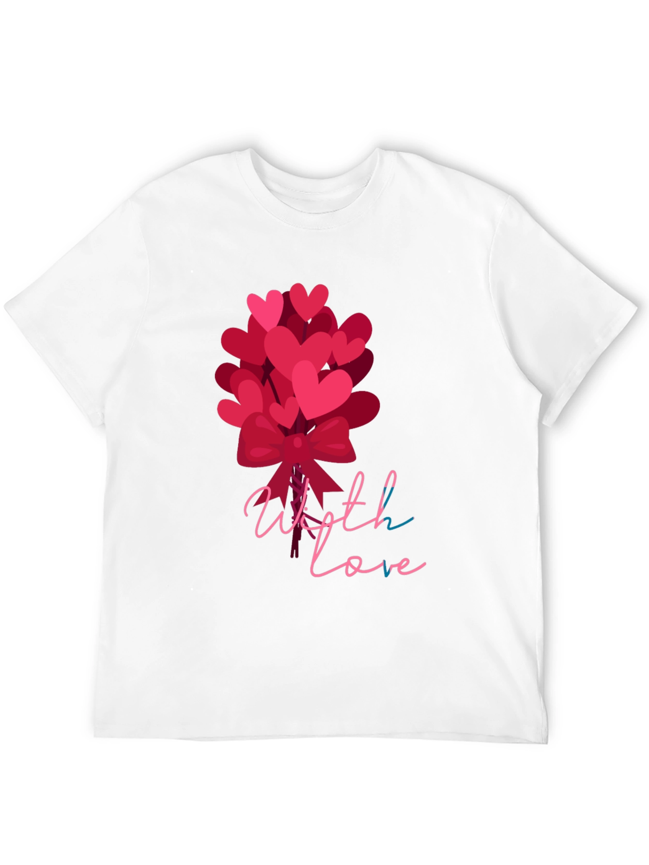 With Love Heart Balloon T-Shirt - 12