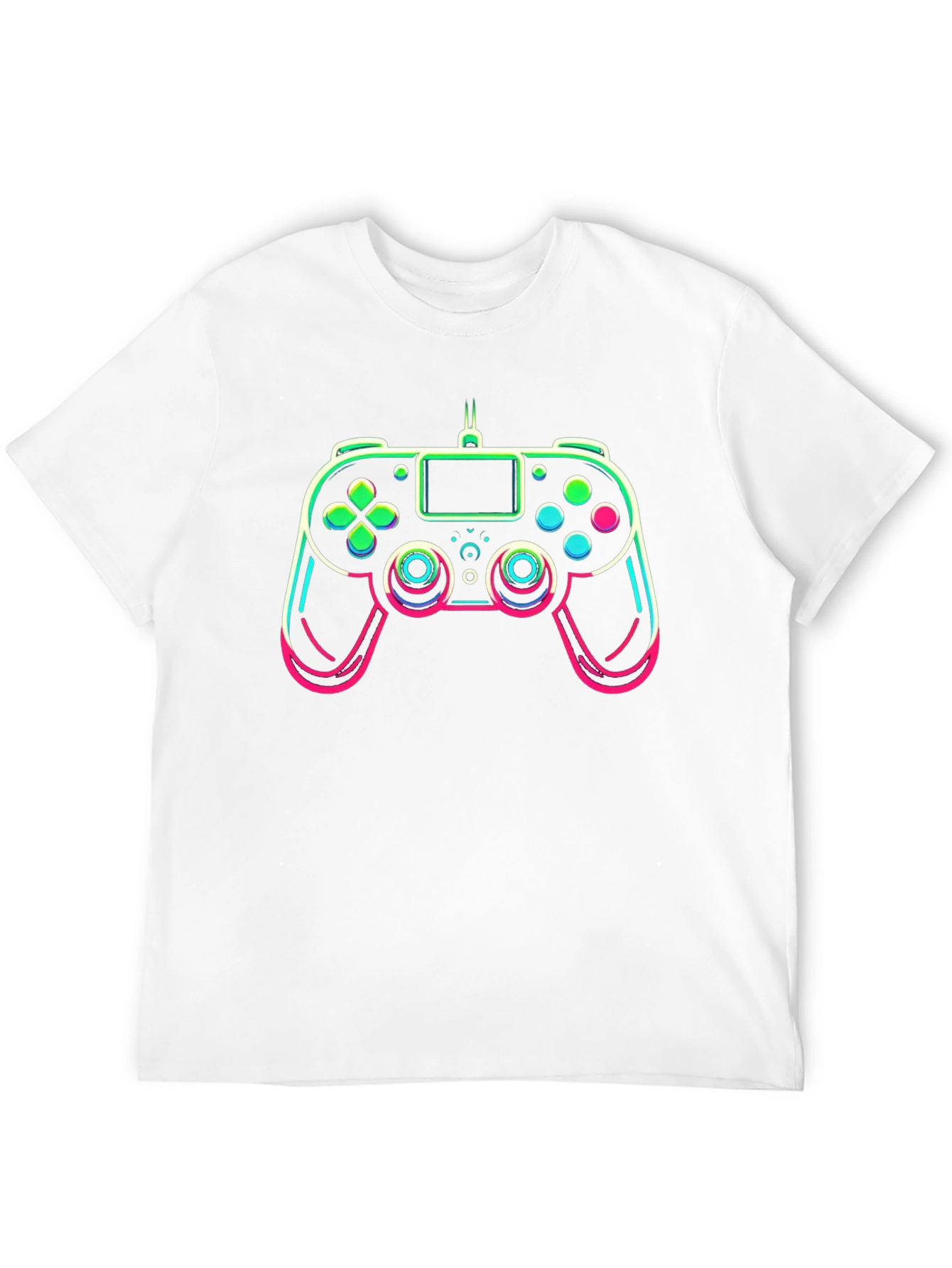 Black Gamer Controller Graphic Tee - Black view 12