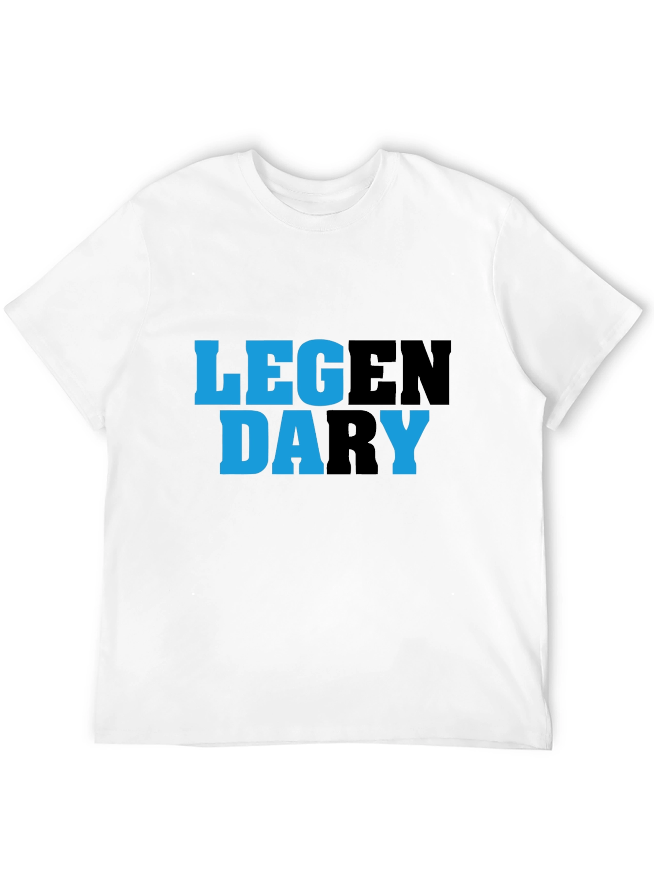 Black Legendary Graphic Tee - Cool Casual Style view 12