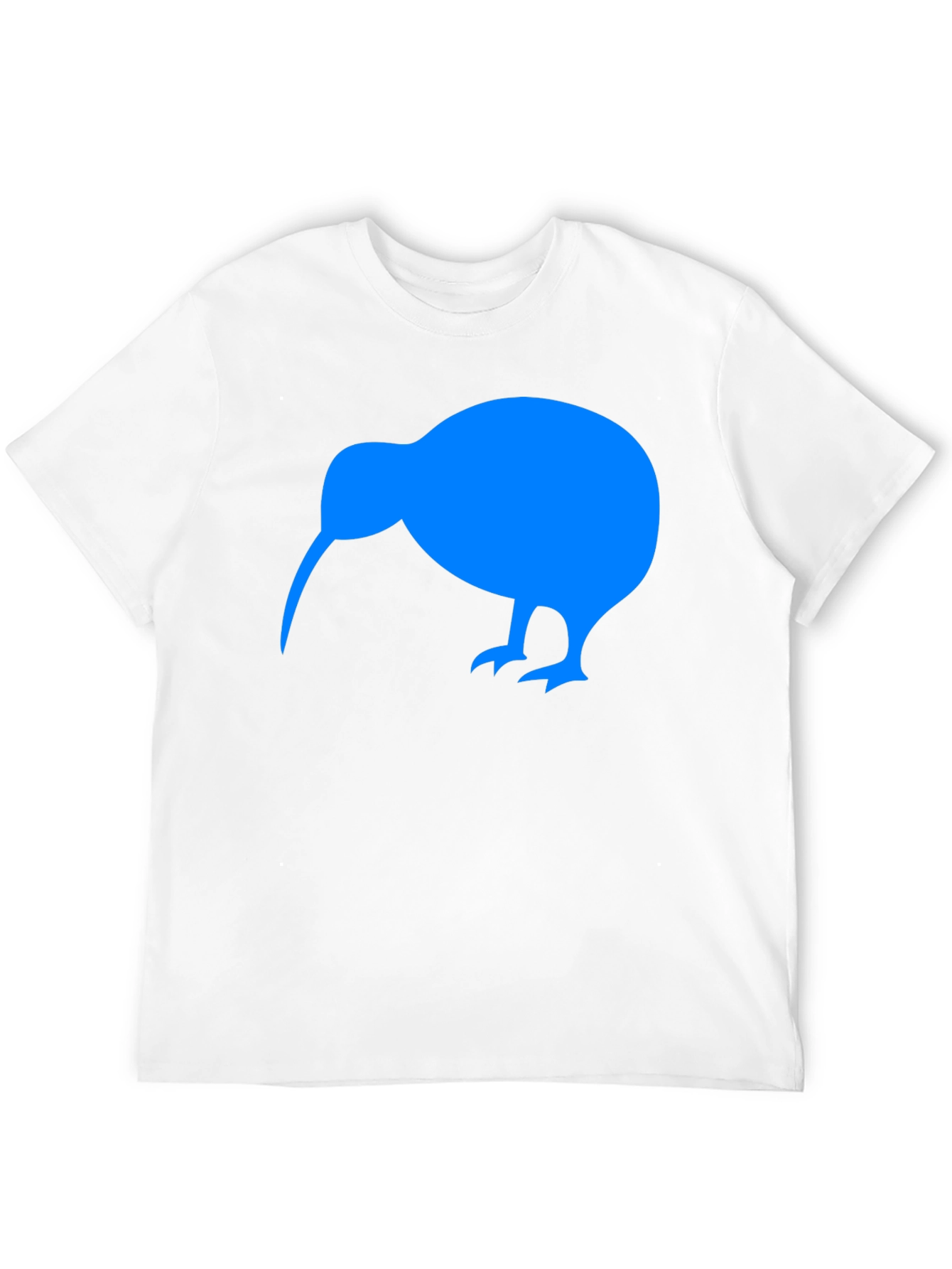 Black Kiwi Bird Graphic Tee - Black Cotton T-Shirt view 12