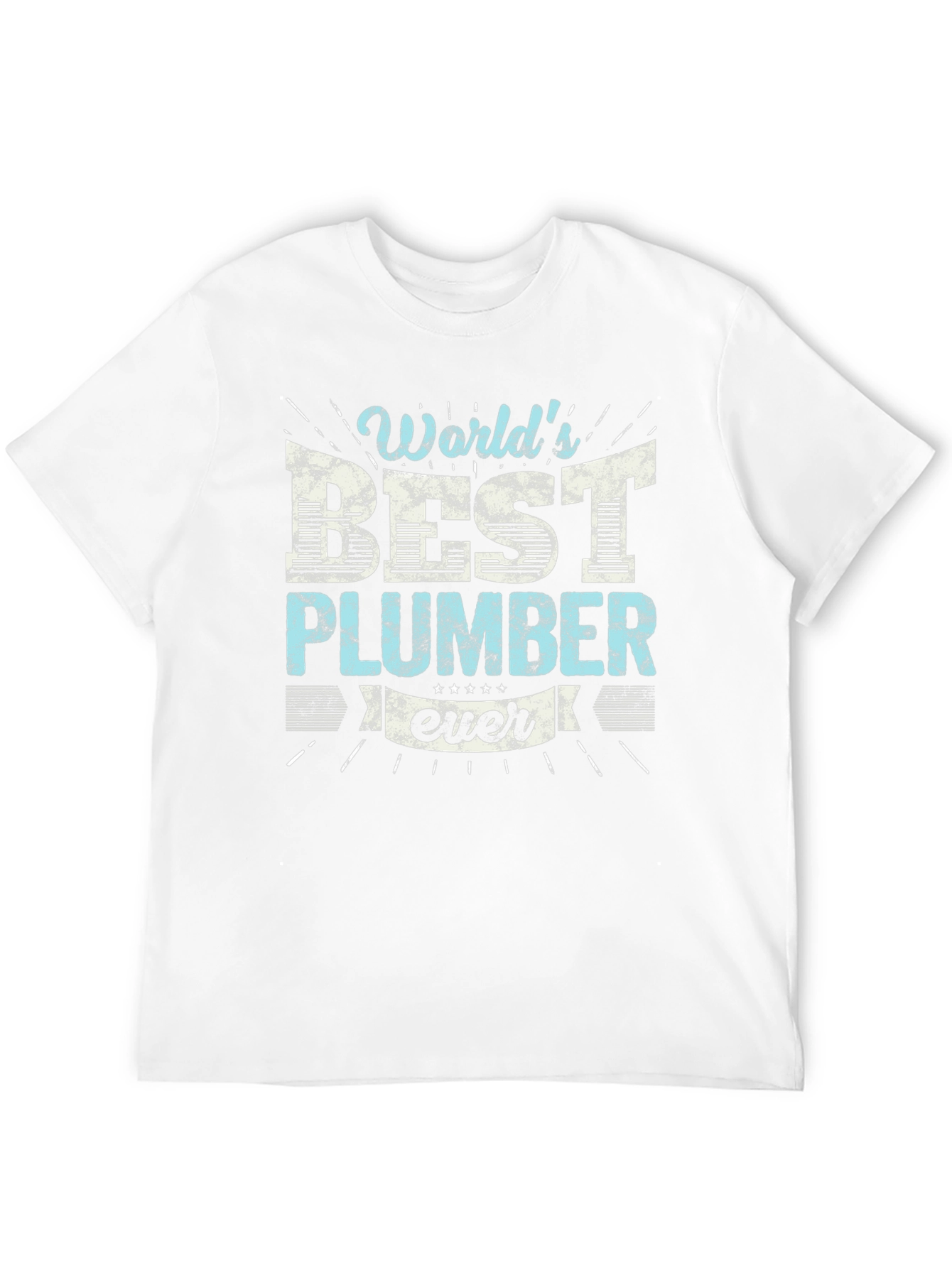 Black World's Best Plumber T-Shirt Funny Gift view 12