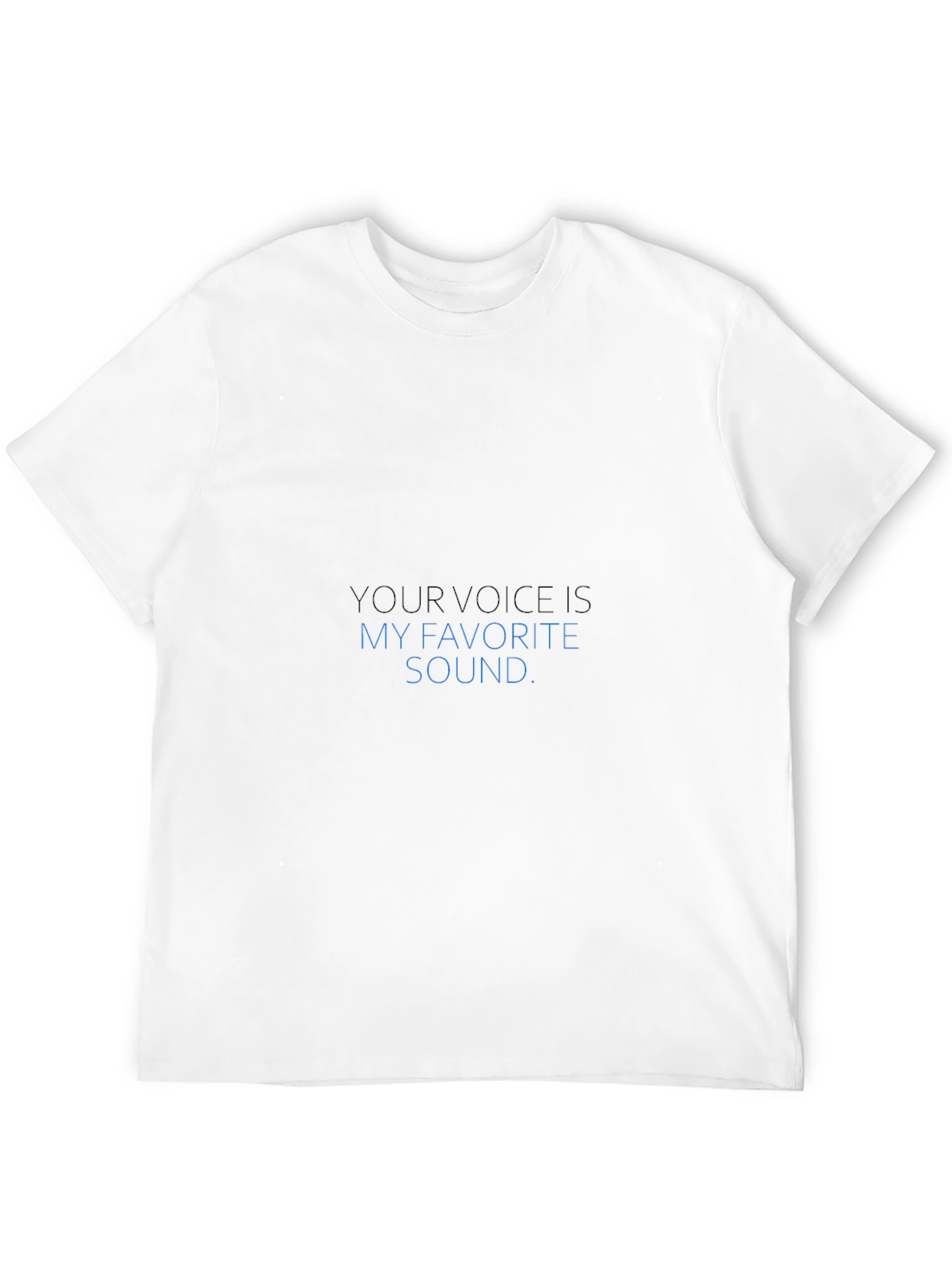 Black Voice is Sound T-Shirt view 12
