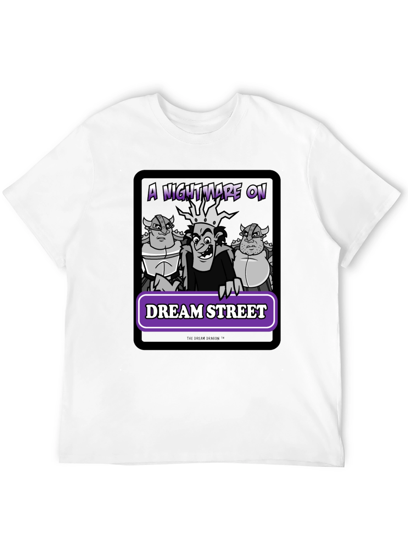 Black Nightmare on Dream Street Graphic Tee view 12