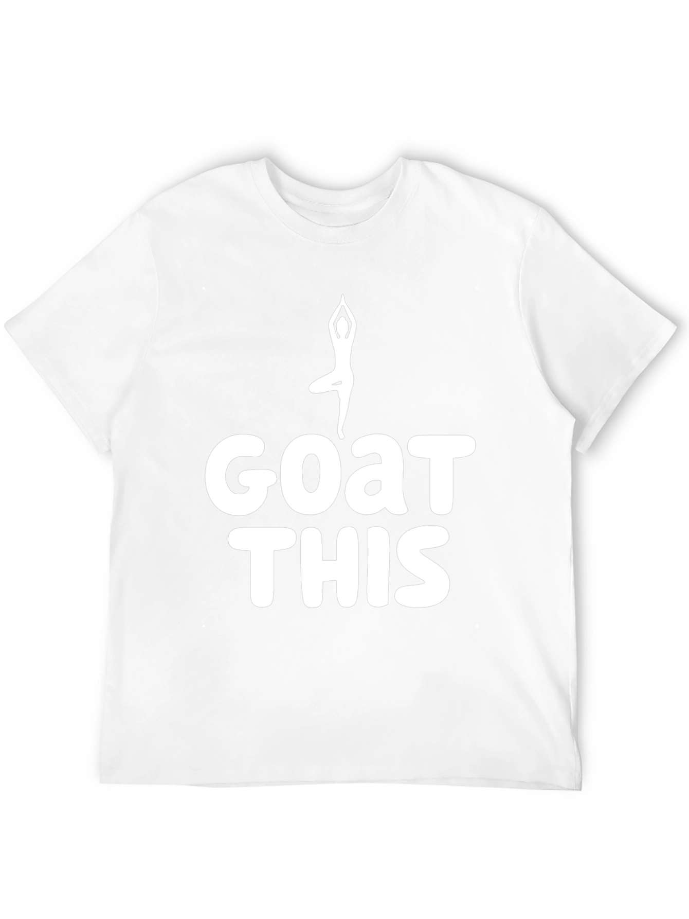 Black Goat Yoga Funny Black T-Shirt view 12