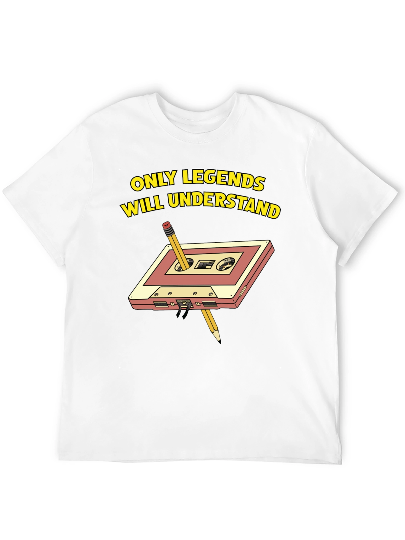 Black Legends Only Cassette Tape T-Shirt view 12