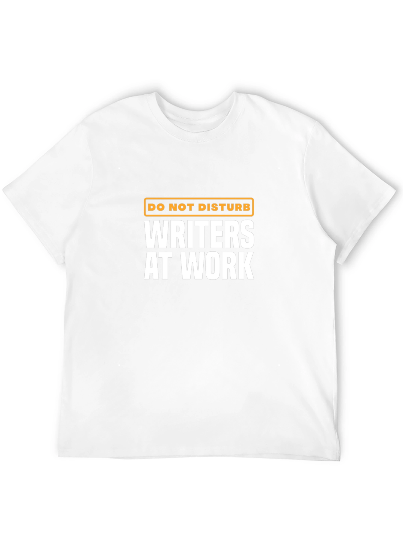 Black Writer at Work T-Shirt - Do Not Disturb view 12