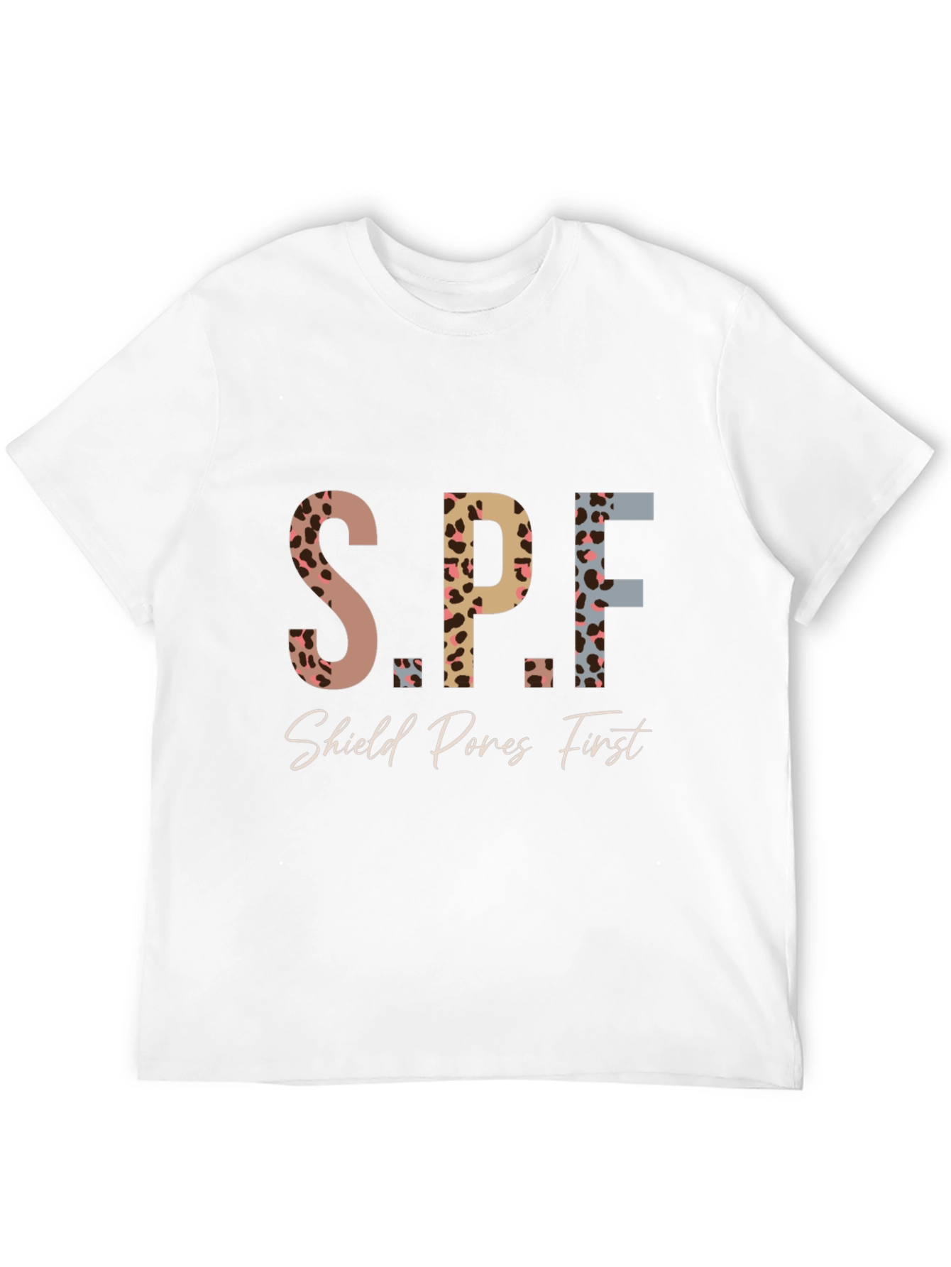 SPF Shield Pores First Graphic Tee - 12