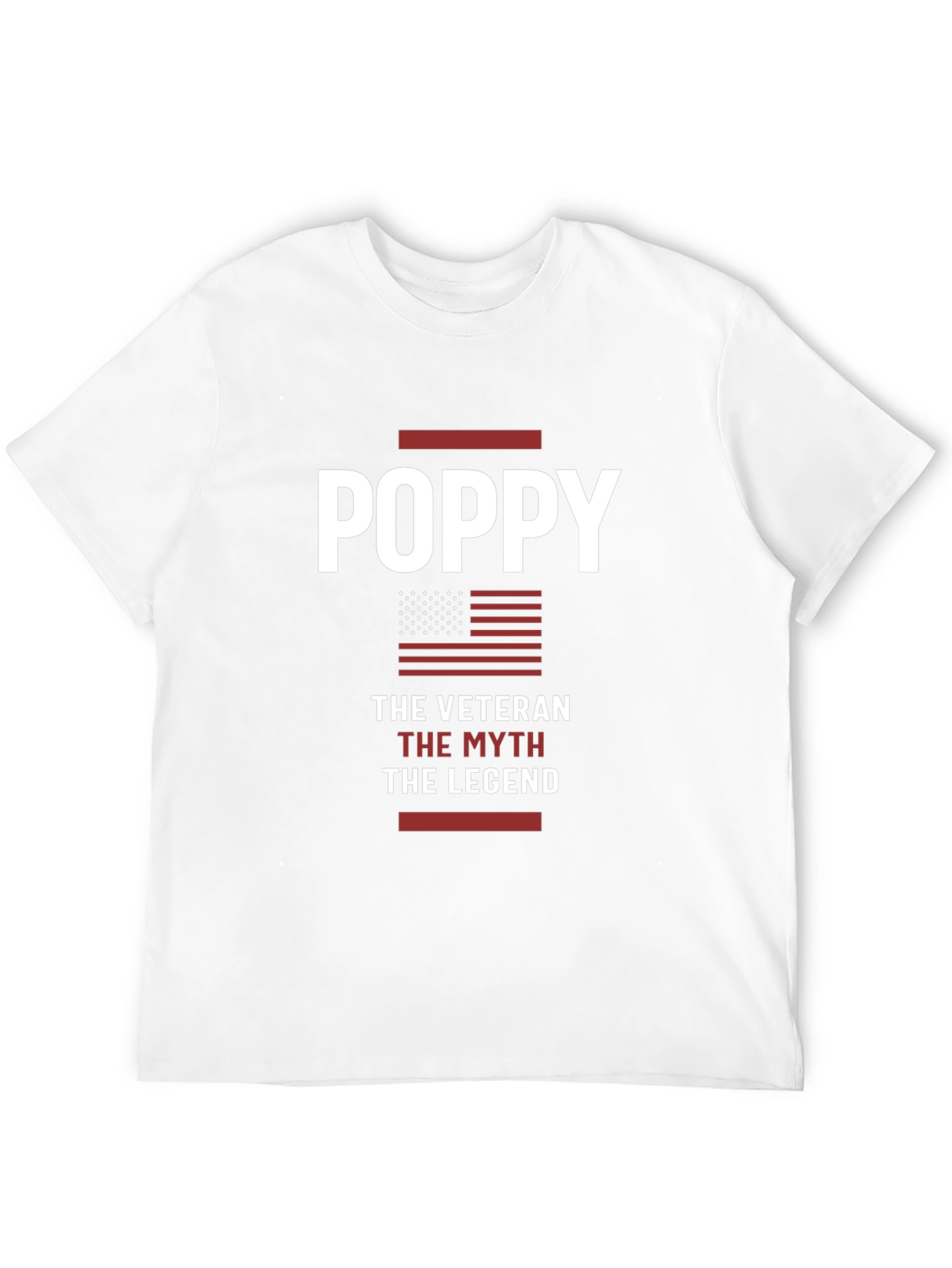 Black Poppy Veteran, Myth, Legend T-Shirt view 12