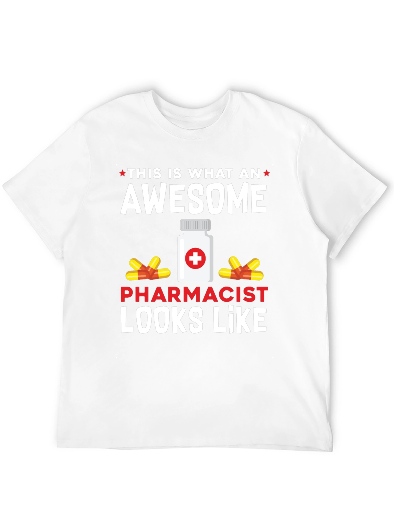 Black Awesome Pharmacist T-Shirt view 12