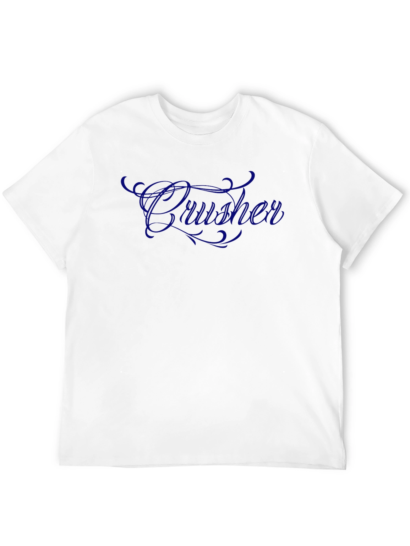 Black Crusher Graphic Tee - Soft & Stylish Black T-Shirt view 12