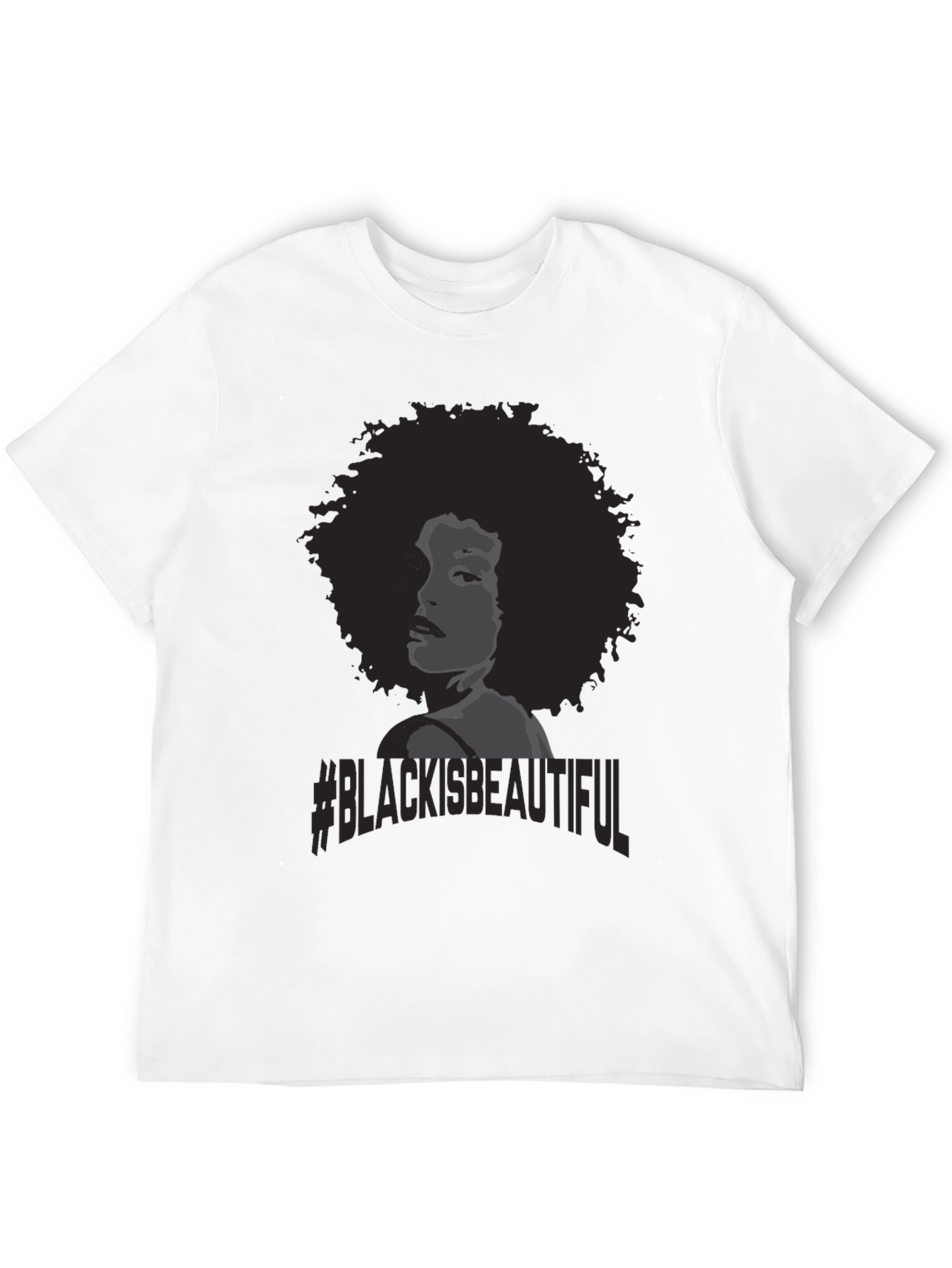 Black Black Is Beautiful T-Shirt Afro Woman view 12