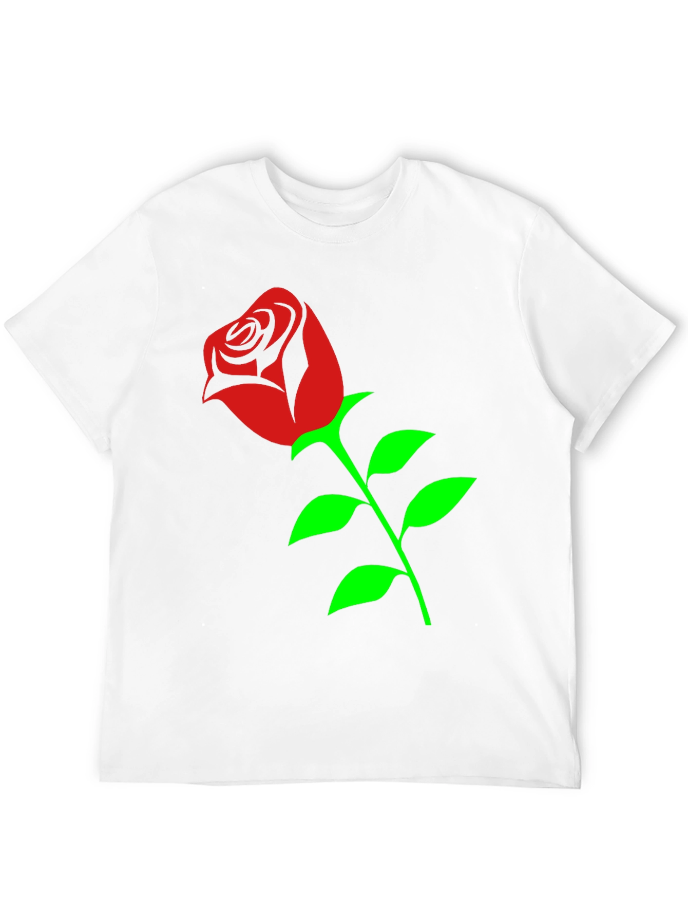 Black Rose Graphic Black T-Shirt view 12