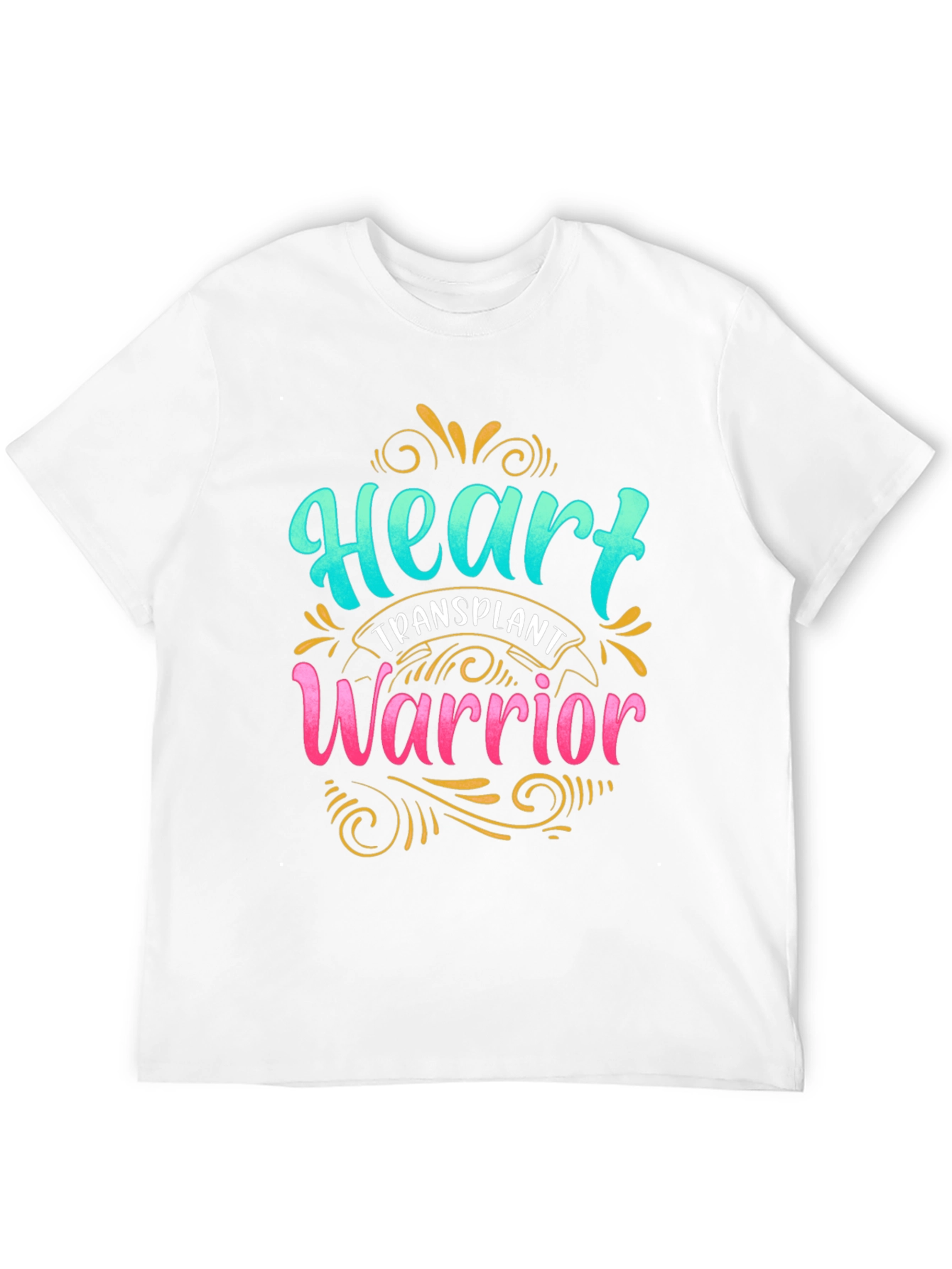 Black Heart Transplant Warrior T-Shirt view 12