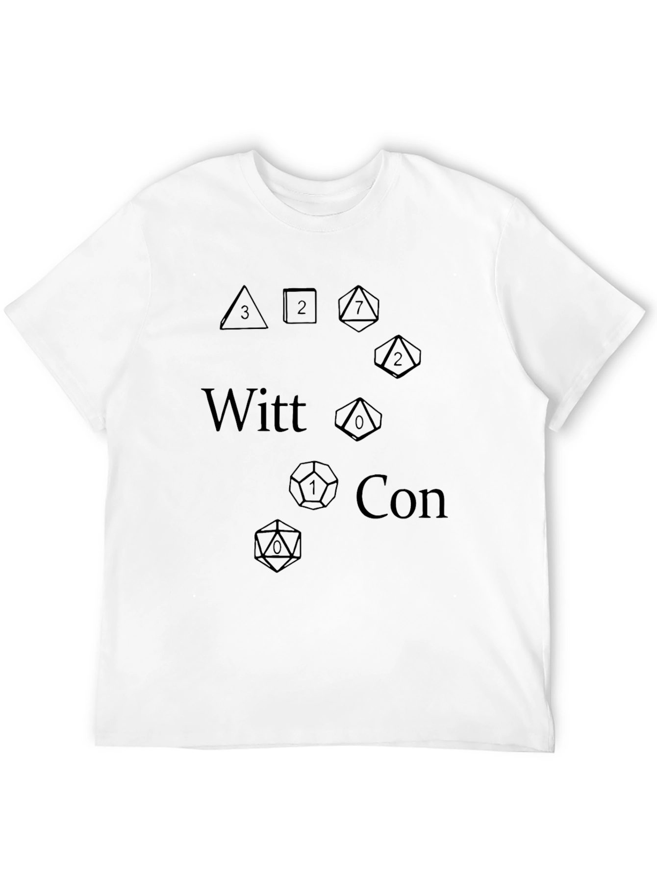 Witt Con Dice T-Shirt - Geeky Graphic Tee - 12