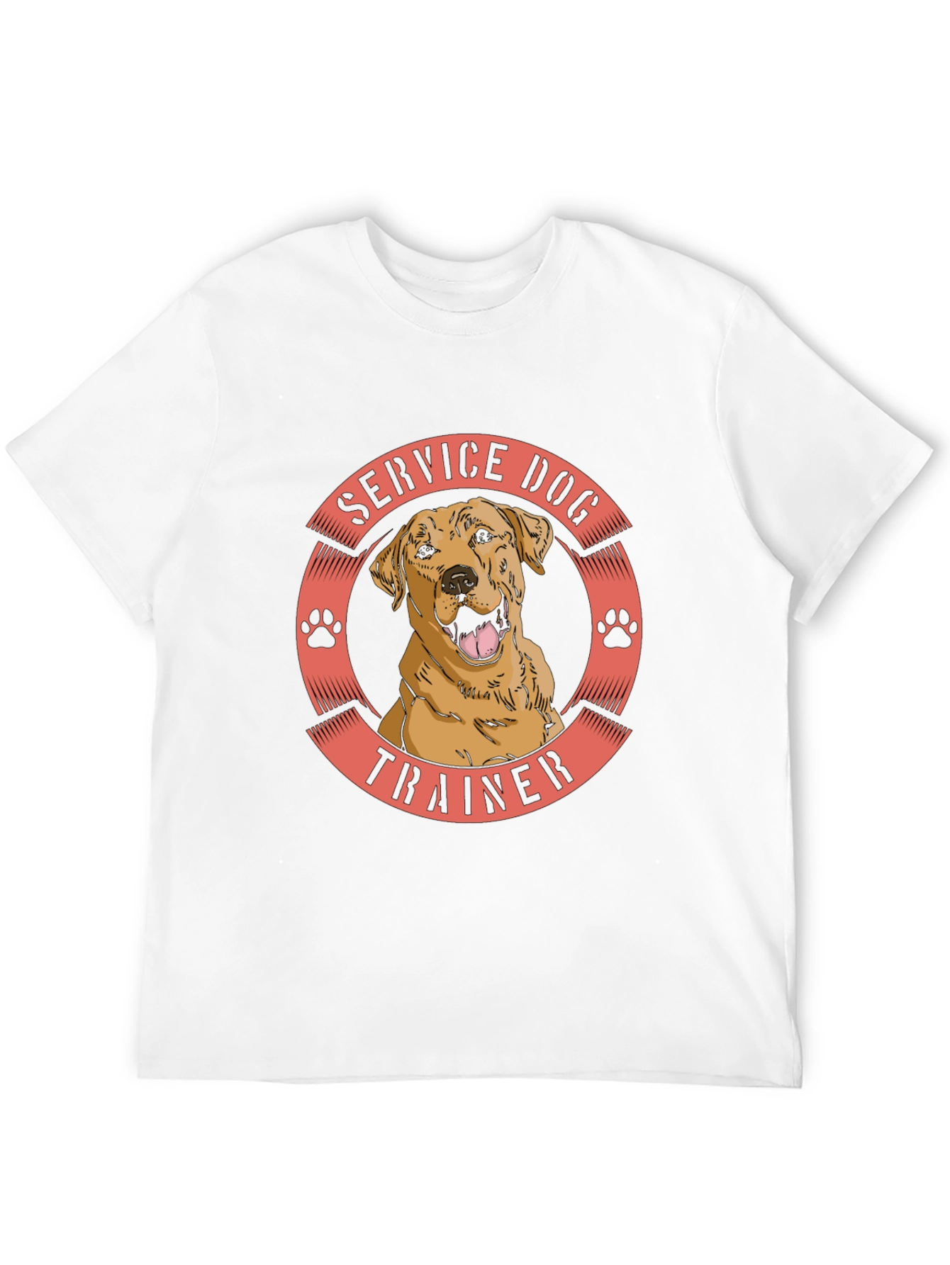 Service Dog Trainer T-Shirt - Black - 12