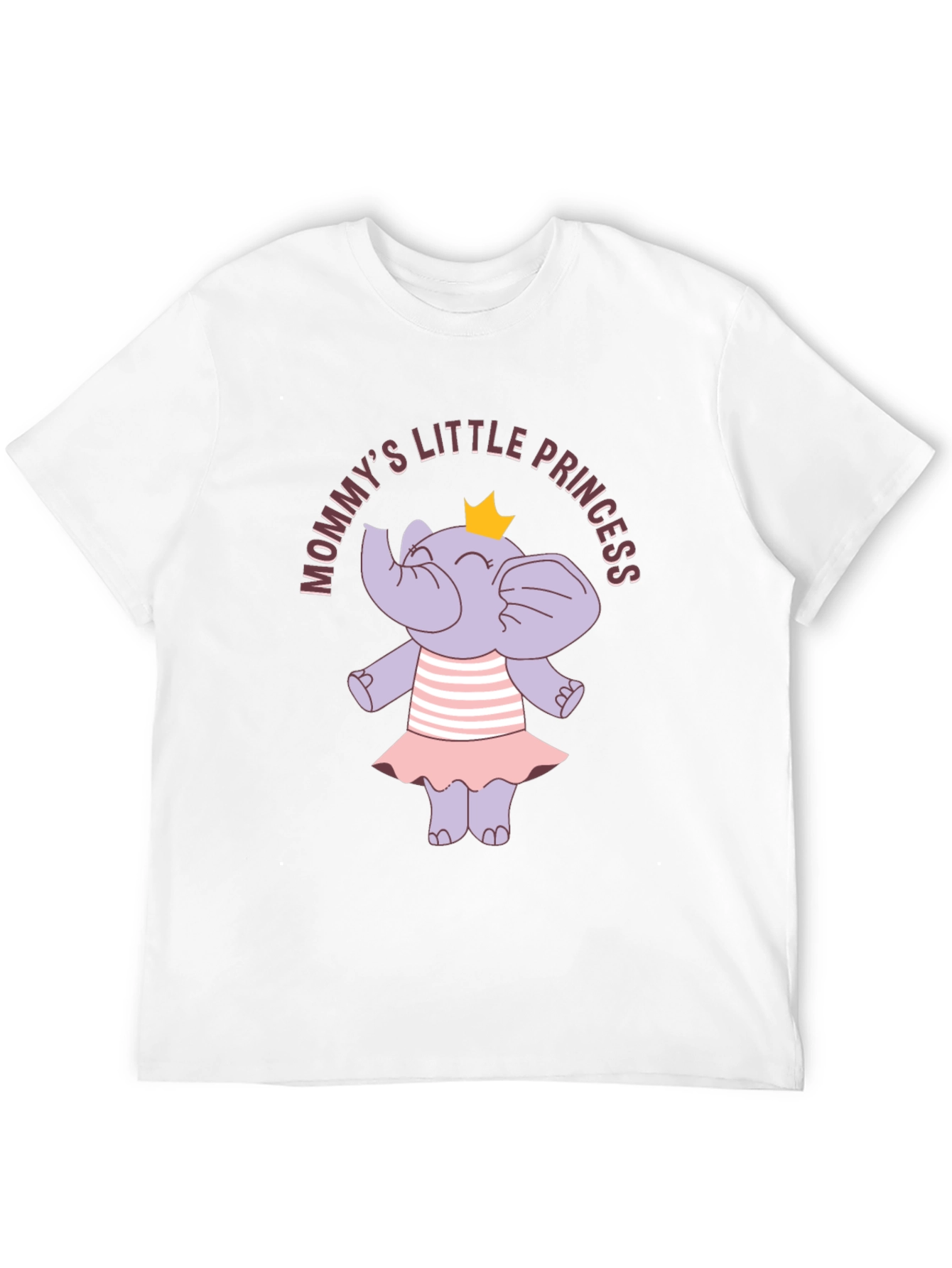 Mommy's Little Princess Elephant T-Shirt - 12