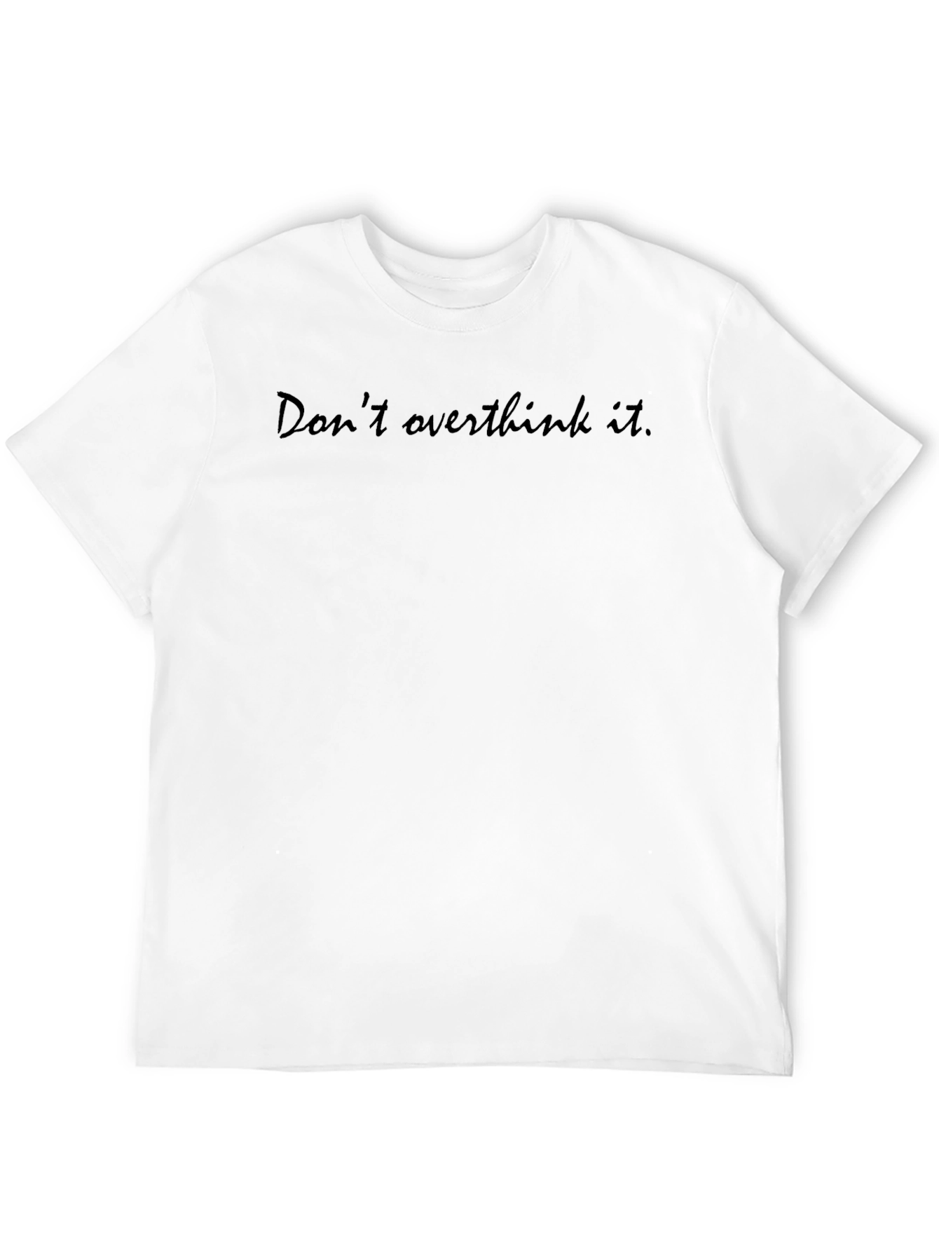 Black Don't Overthink It Graphic Tee view 12