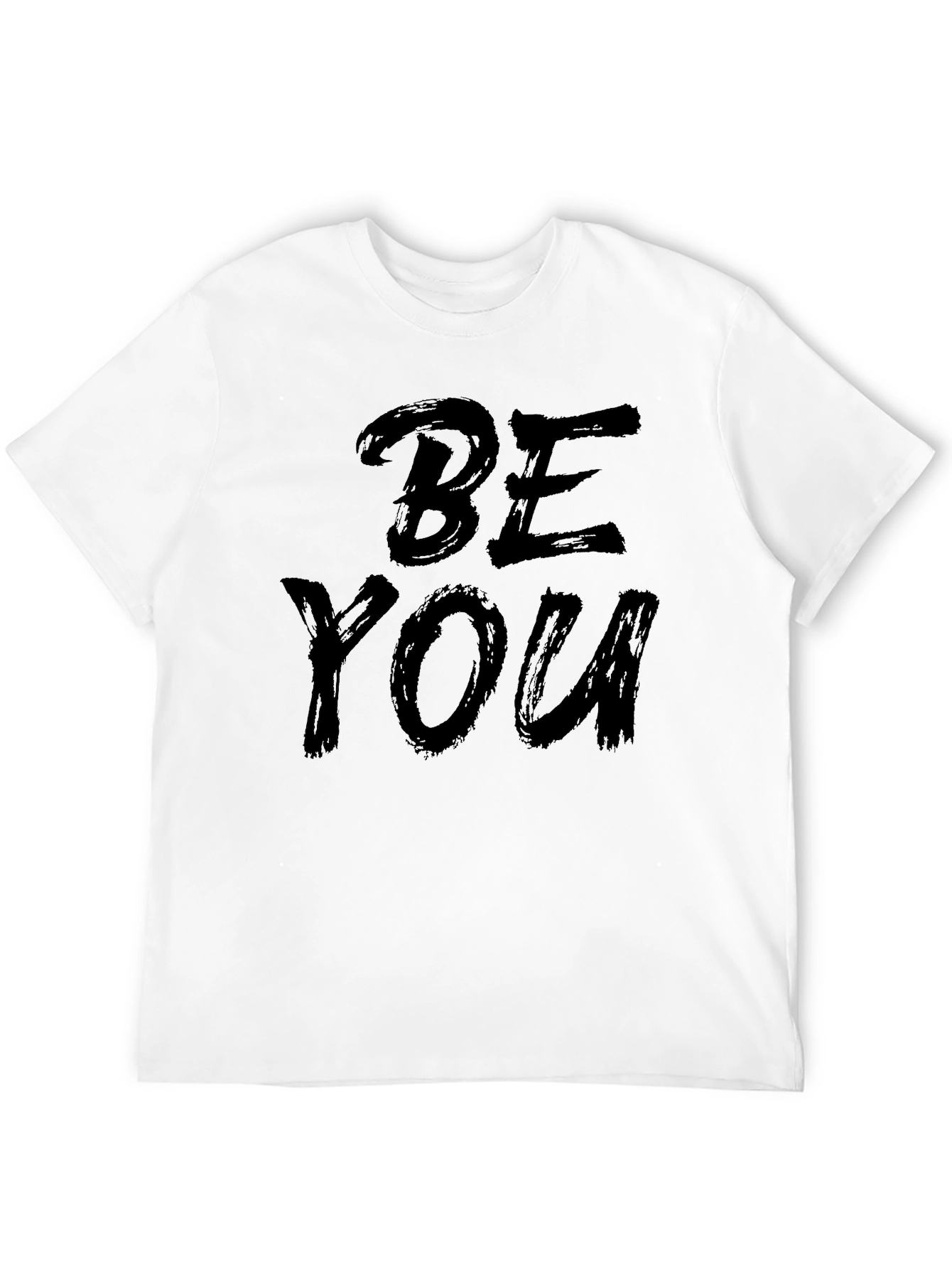 Black Be You Graphic Tee - Stylish Casual T-Shirt view 12