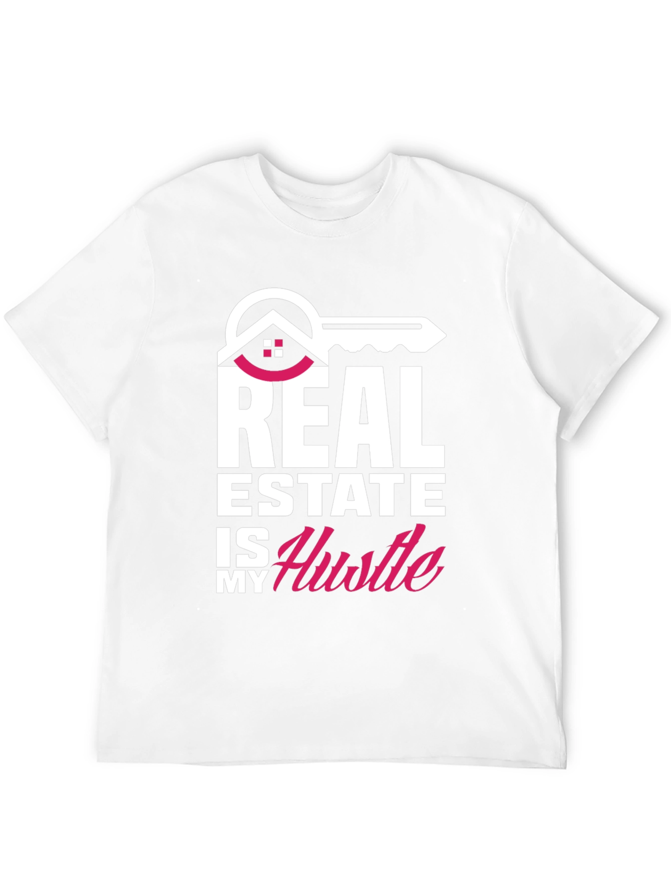 Black Real Estate Hustle T-Shirt view 12