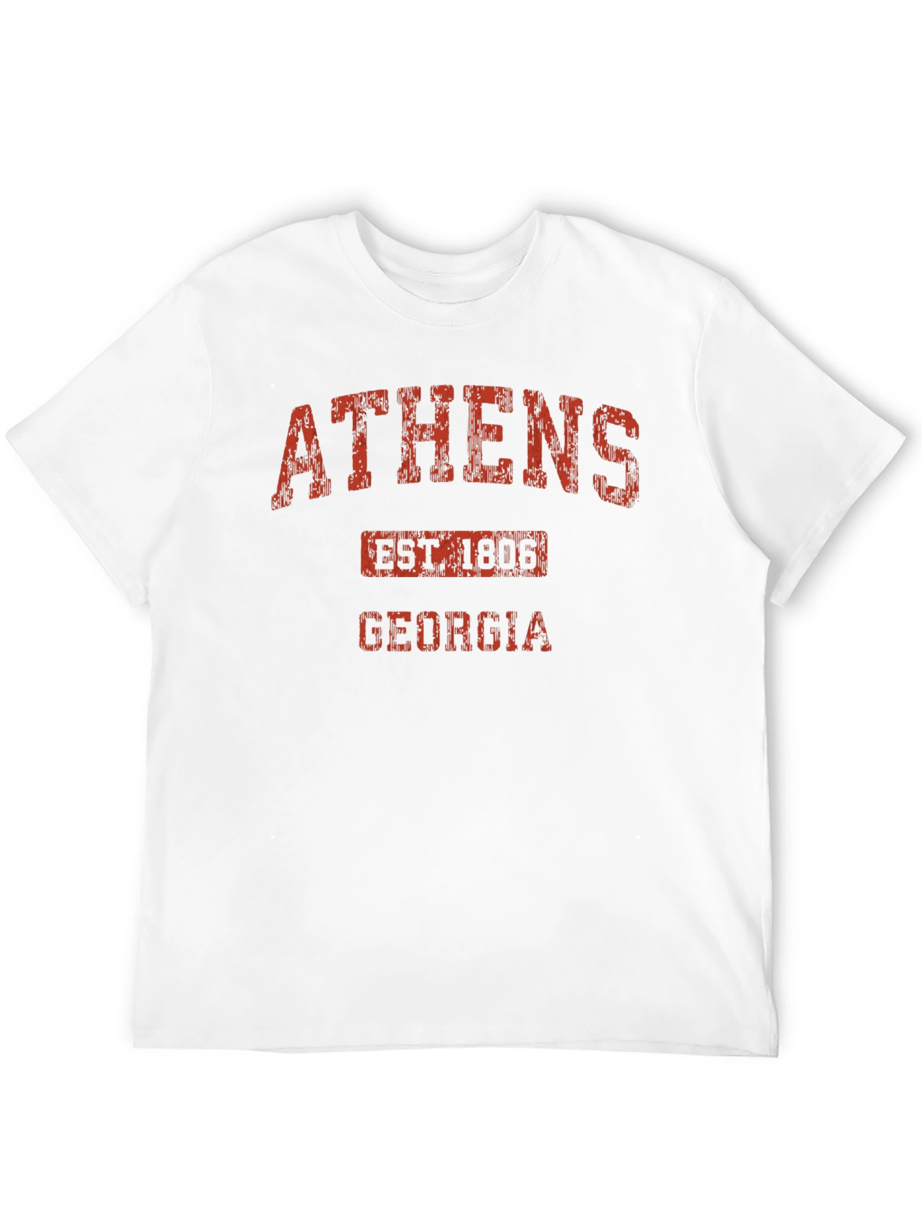 Athens Georgia Est. 1806 Black T-Shirt - 12