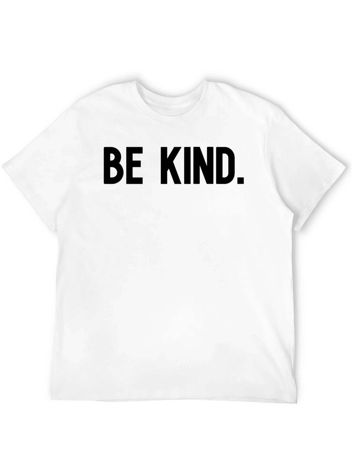 Black Be Kind Graphic T-Shirt - Short Sleeve Crew Neck Tee view 12