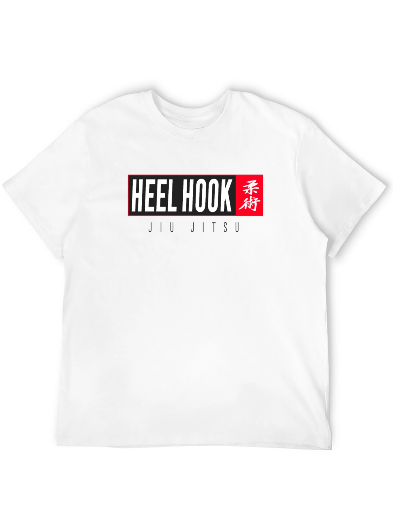 Black Heel Hook Jiu Jitsu T-Shirt - Black view 12
