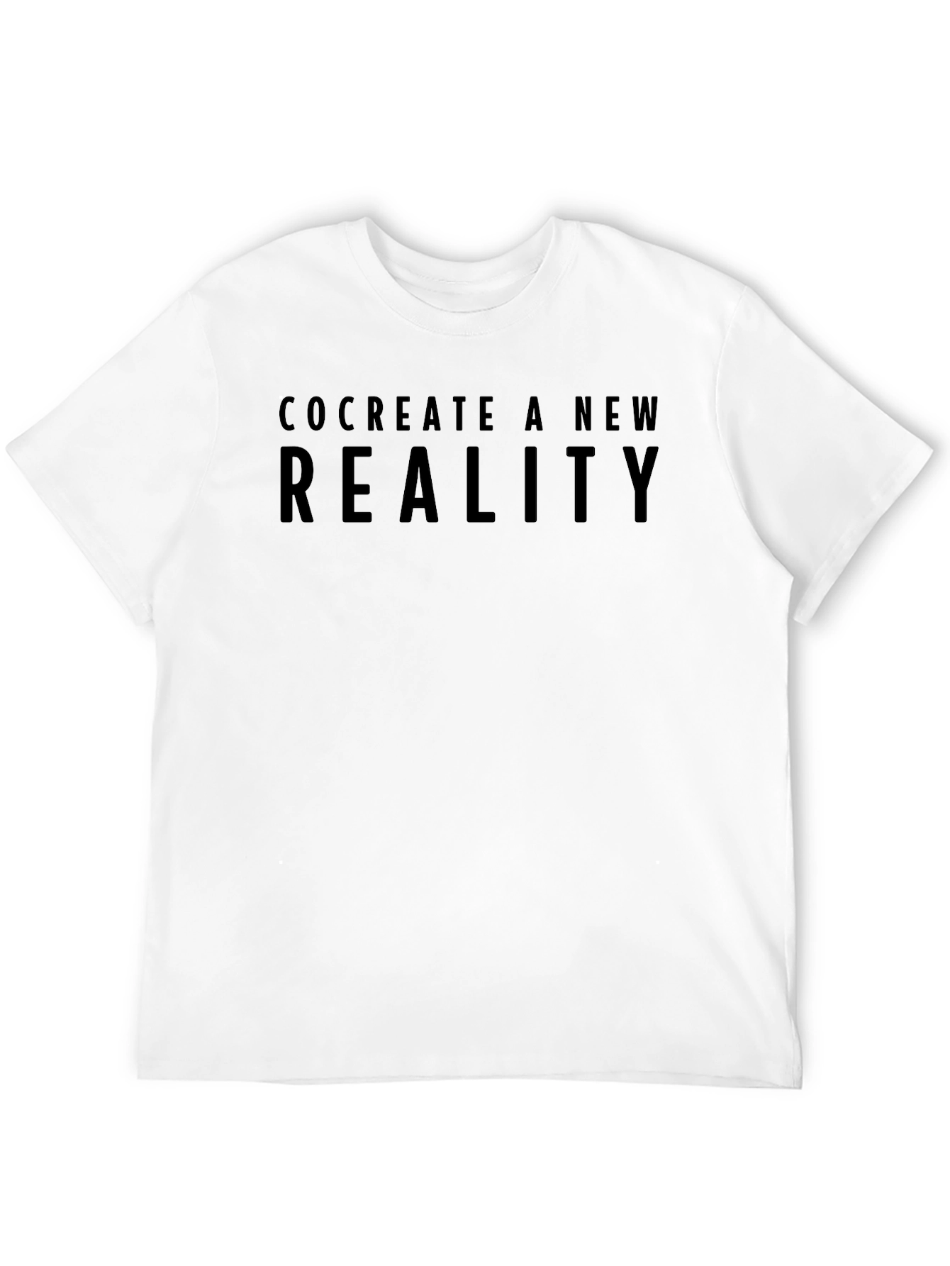 Black Co-Create Reality Graphic Tee - Black view 12