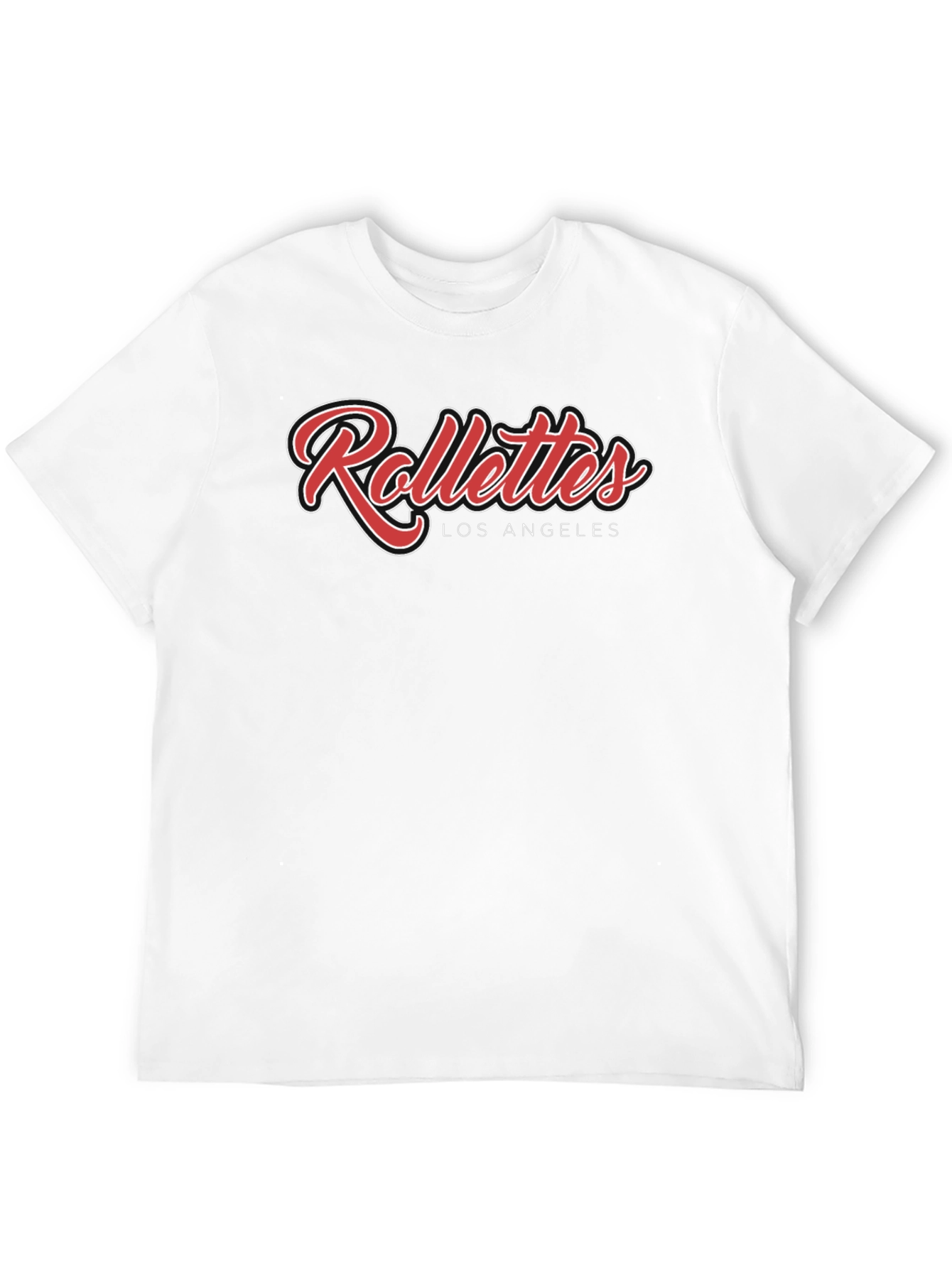 Black Rollettes Los Angeles Graphic T-Shirt - Black view 12