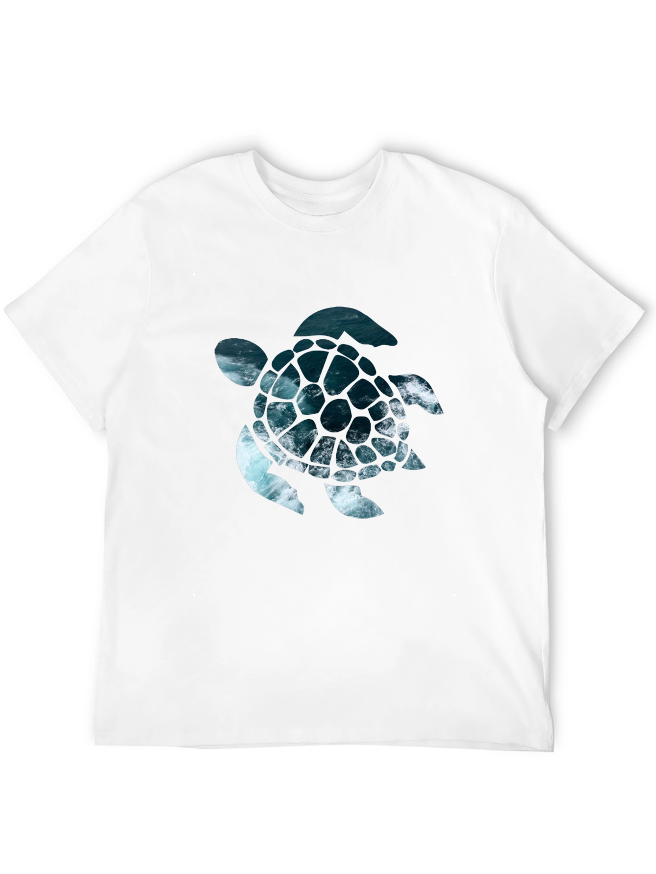 Black Ocean Turtle Graphic Tee - Stylish Black T-Shirt view 12
