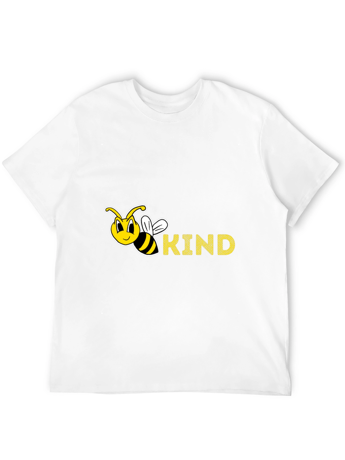 Black Bee Kind T-Shirt - Unisex Black Tee view 12