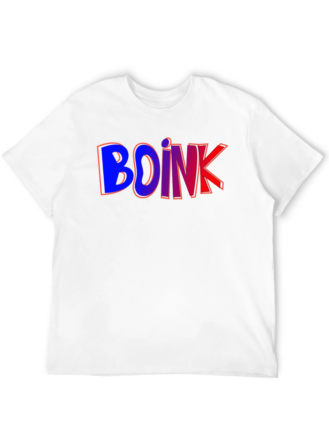 Black Boink Graphic T-Shirt - Crew Neck Cotton Tee view 12