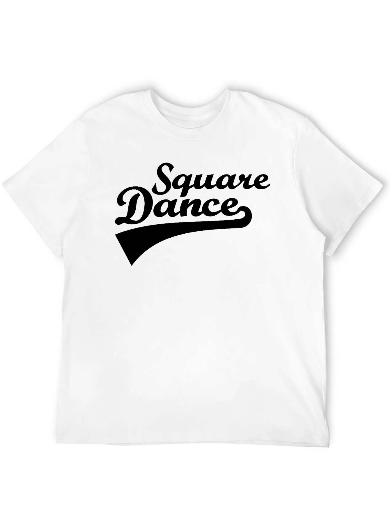 Black Square Dance Graphic T-Shirt - Soft Cotton Blend view 12