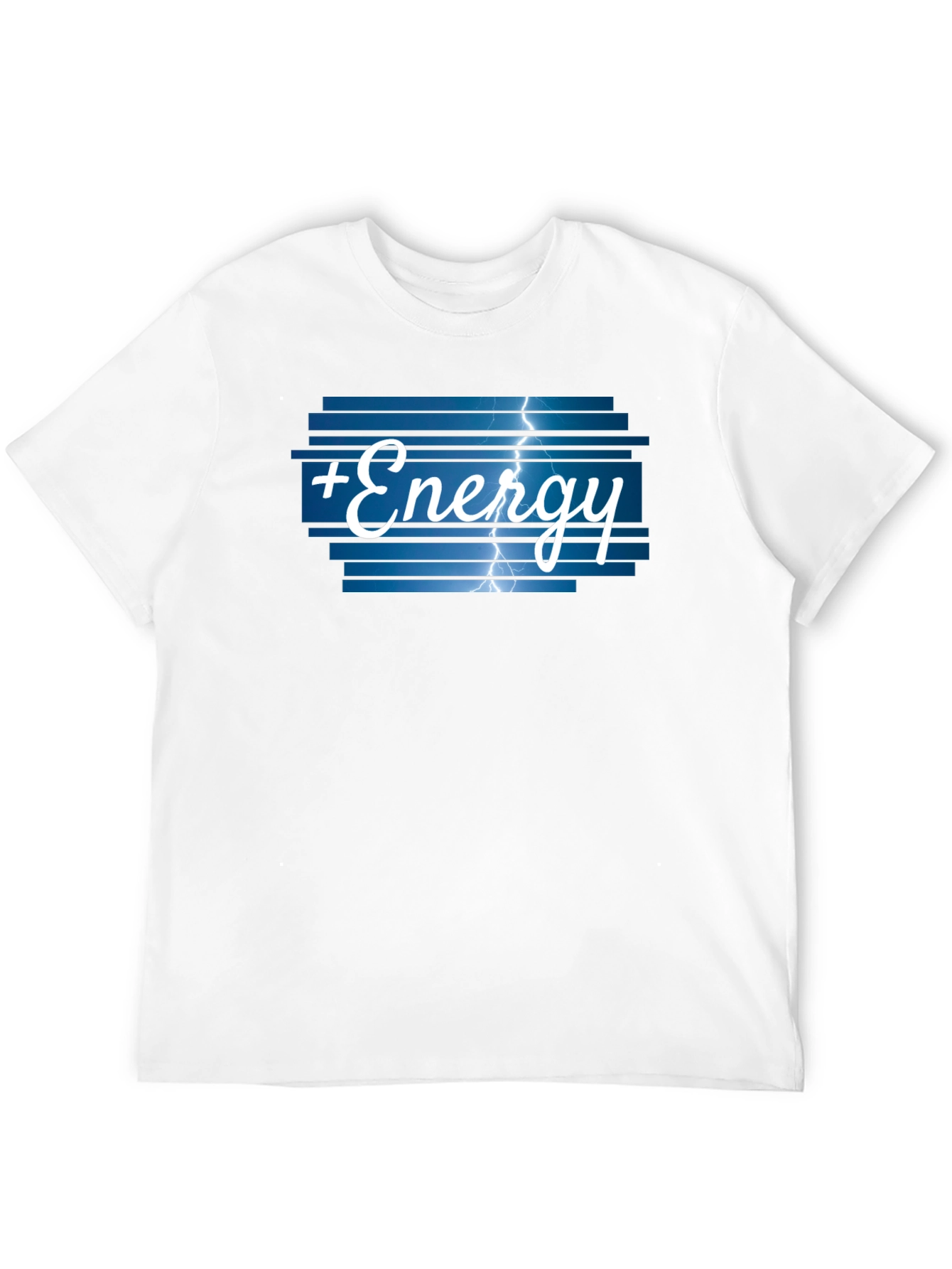 Black Energy Graphic T-Shirt - Black Cotton Tee view 12
