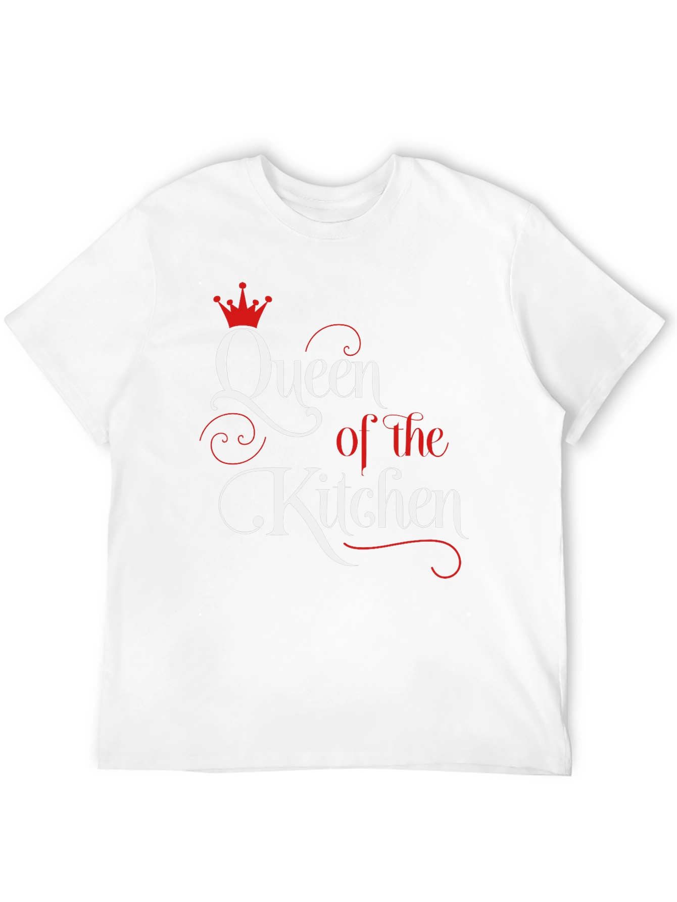 Black Queen of the Kitchen Graphic T-Shirt view 12
