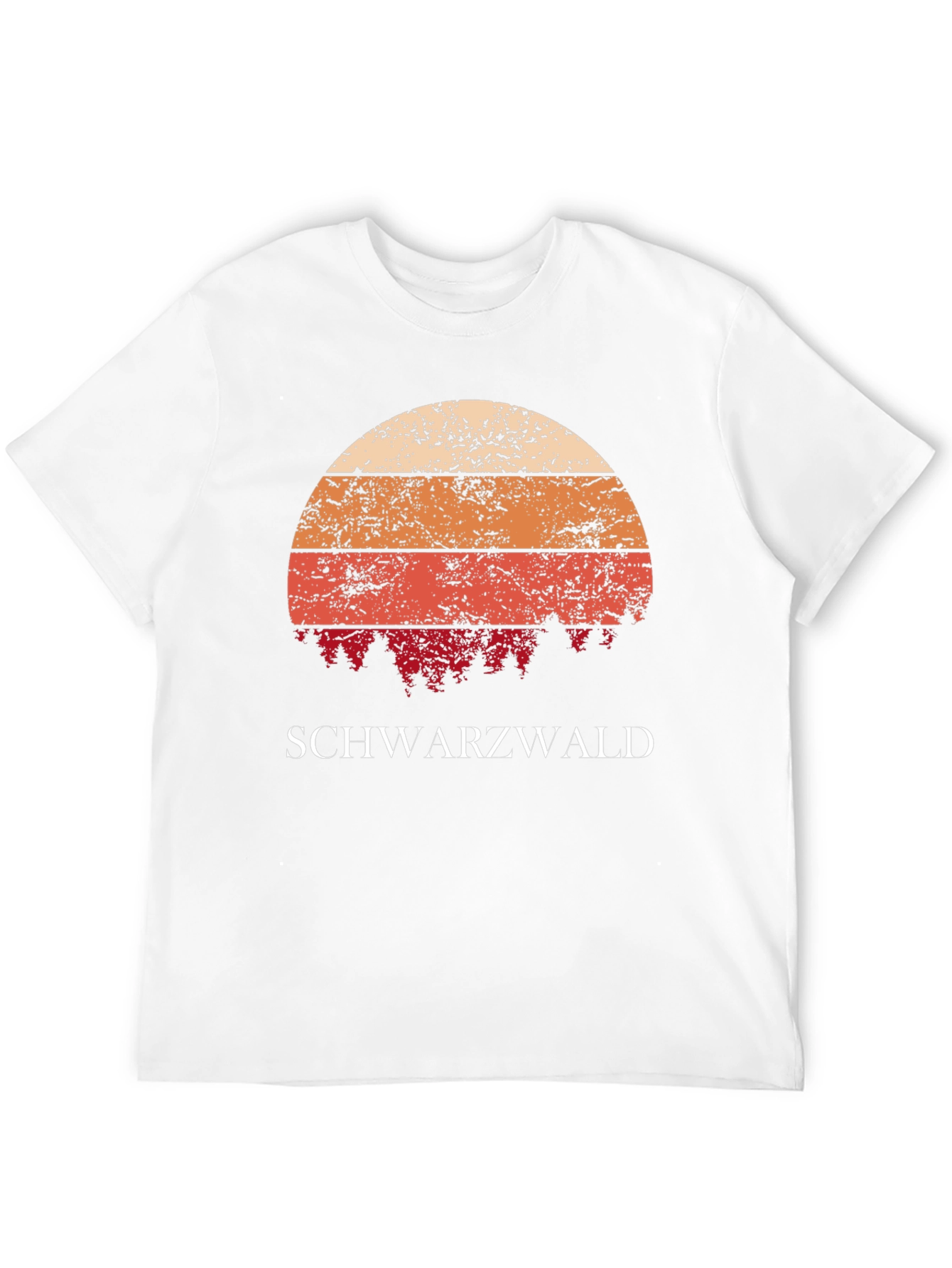 Schwarzwald Retro Sunset T-Shirt - 12