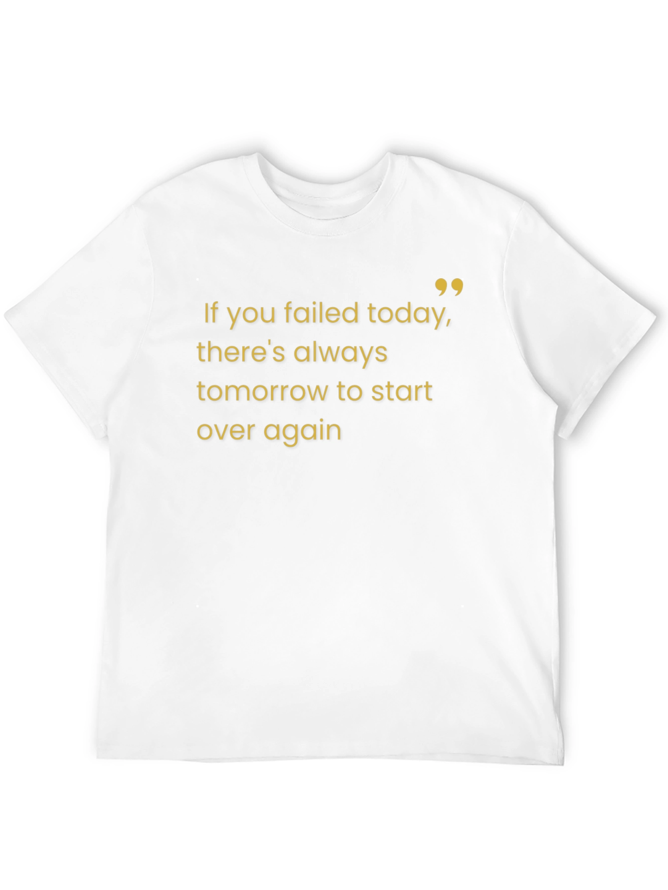 Black Motivational Quote Black T-Shirt view 12
