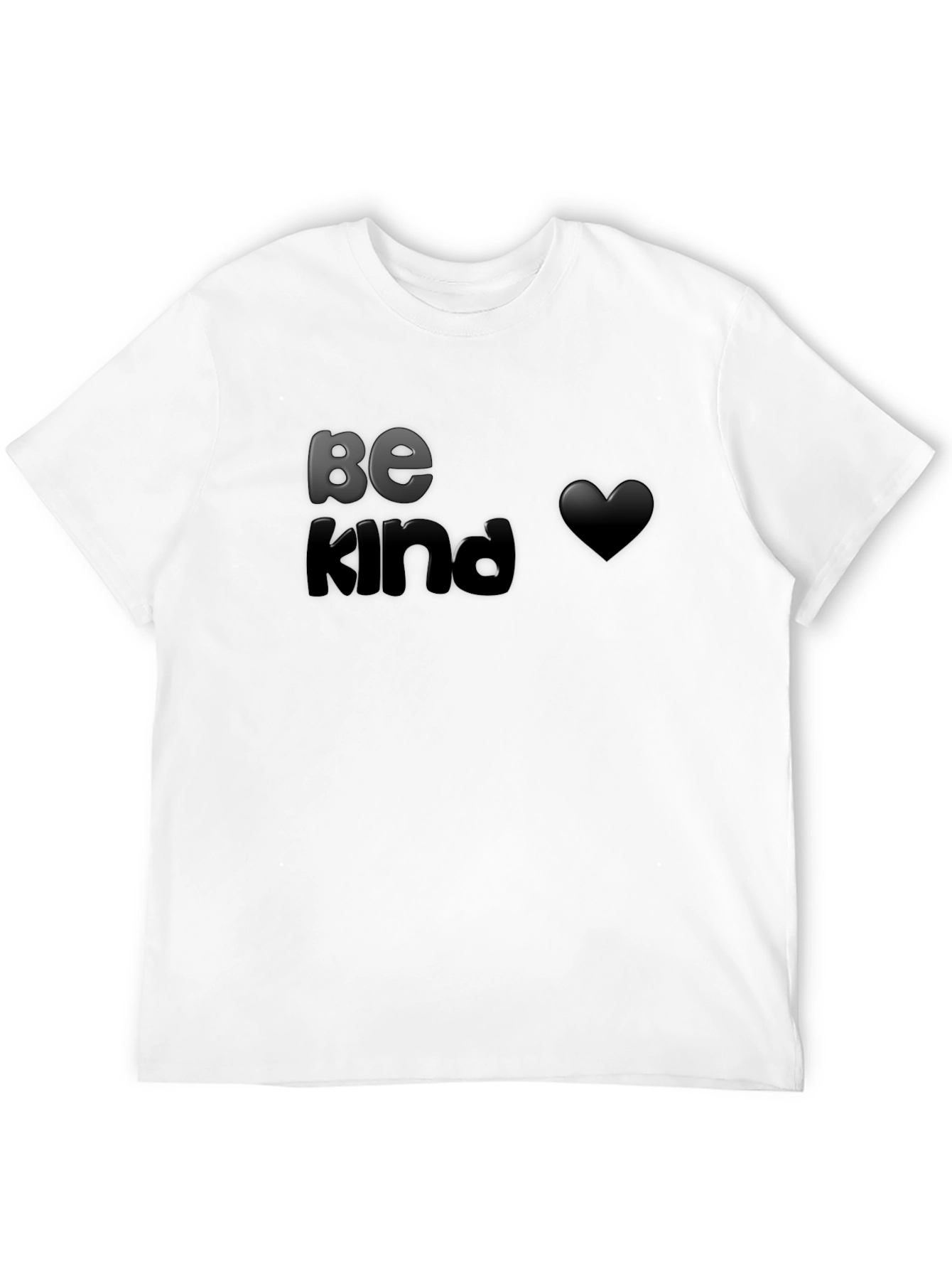 Black Be Kind Graphic T-Shirt - Soft Black Tee view 12