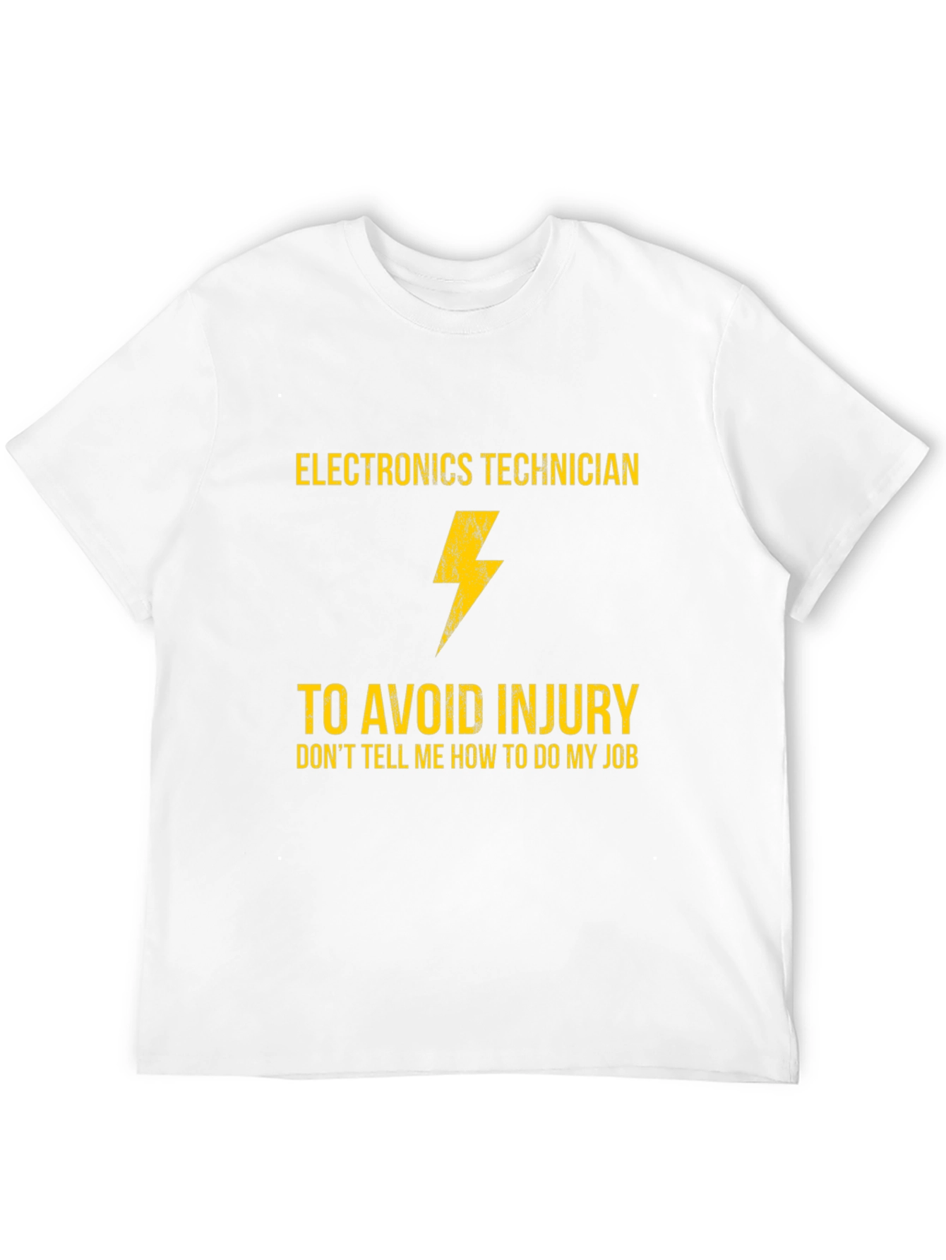 Black Electronics Technician T-Shirt - Funny Job Gift view 12