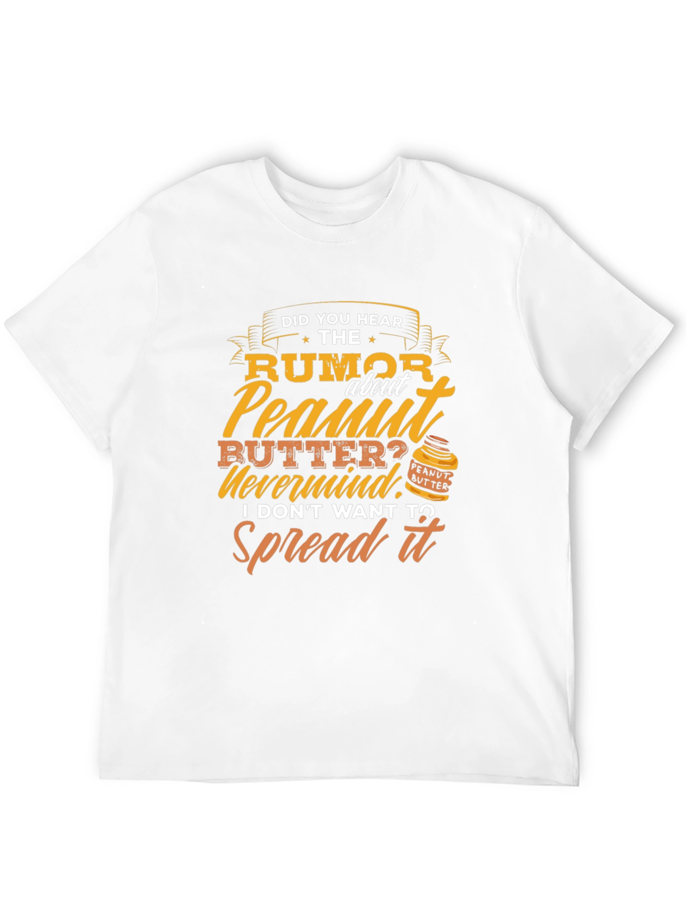 Black Peanut Butter Humor T-Shirt view 12